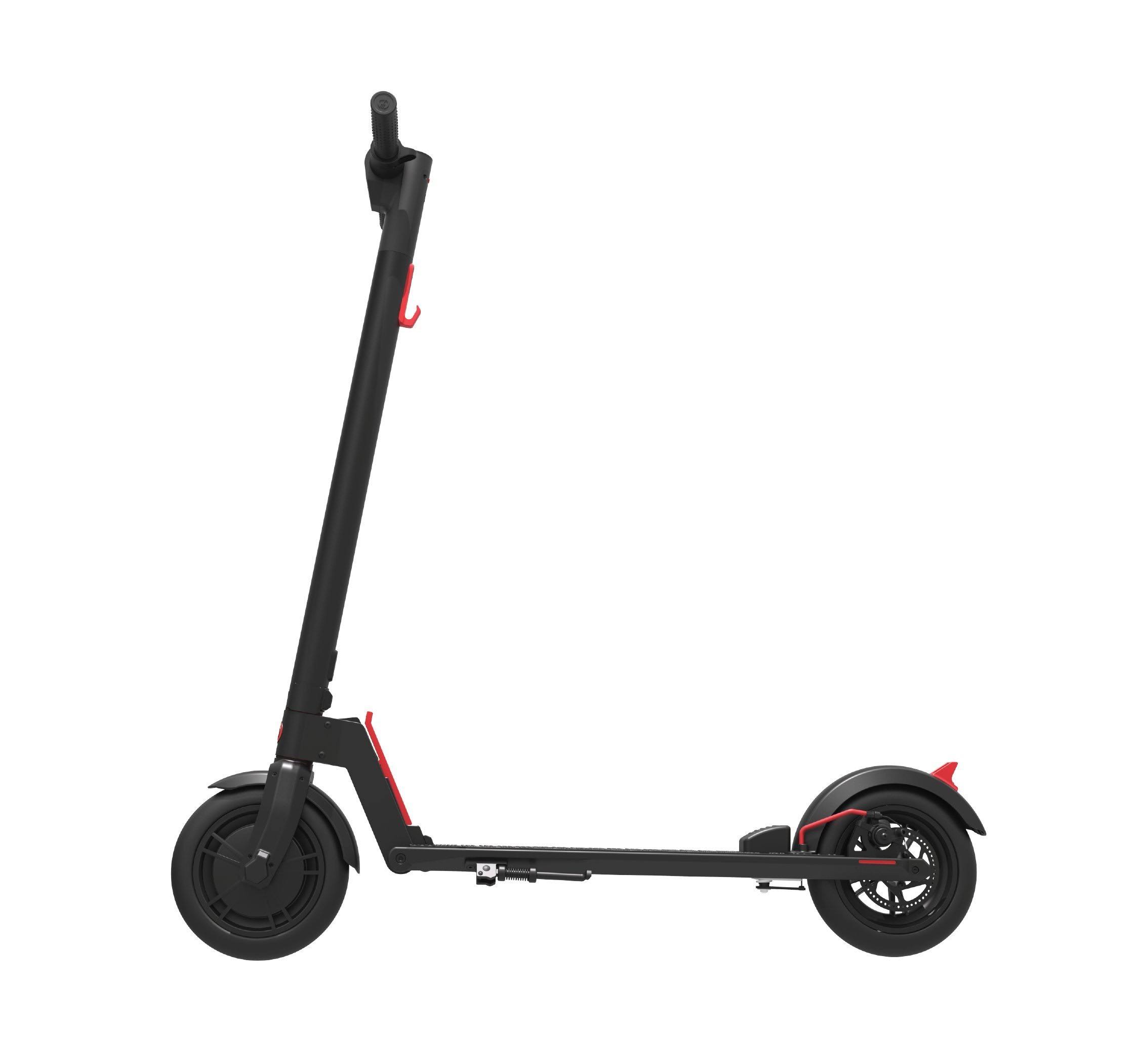 Gotrax GXL Commuting Electric Scooter - 8.5x22 Air Filled Tires - 15.5mph u0026 Up to 12mile Range (Black)
