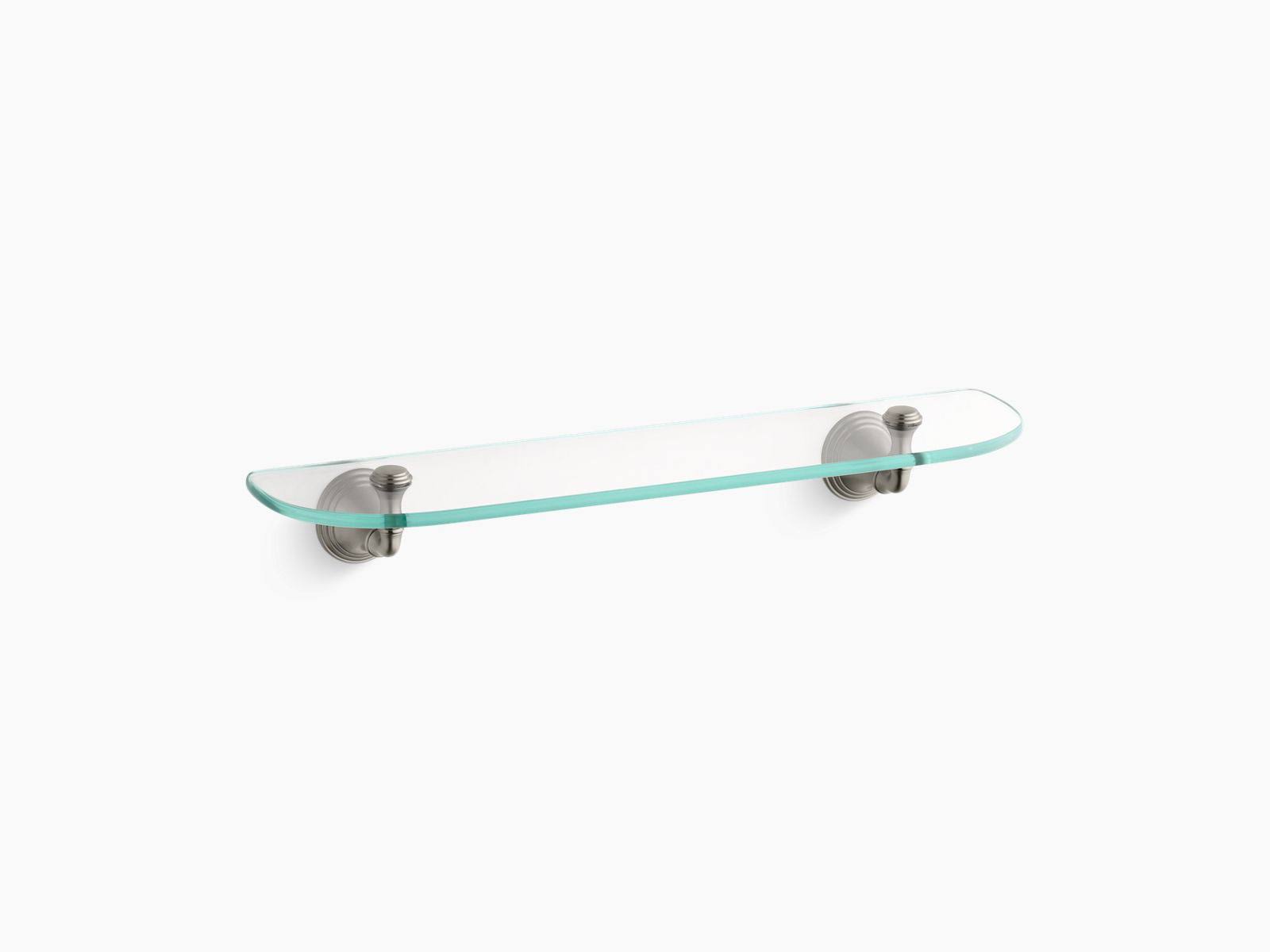 Kohler 10563-BN Devonshire Glass Shelf - Vibrant Brushed Nickel