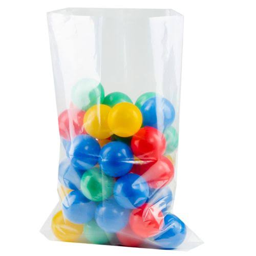 8x22 x 2x22 LDPE Lay Flat Poly Bag, 3 mil, PK3000, 5dhd7