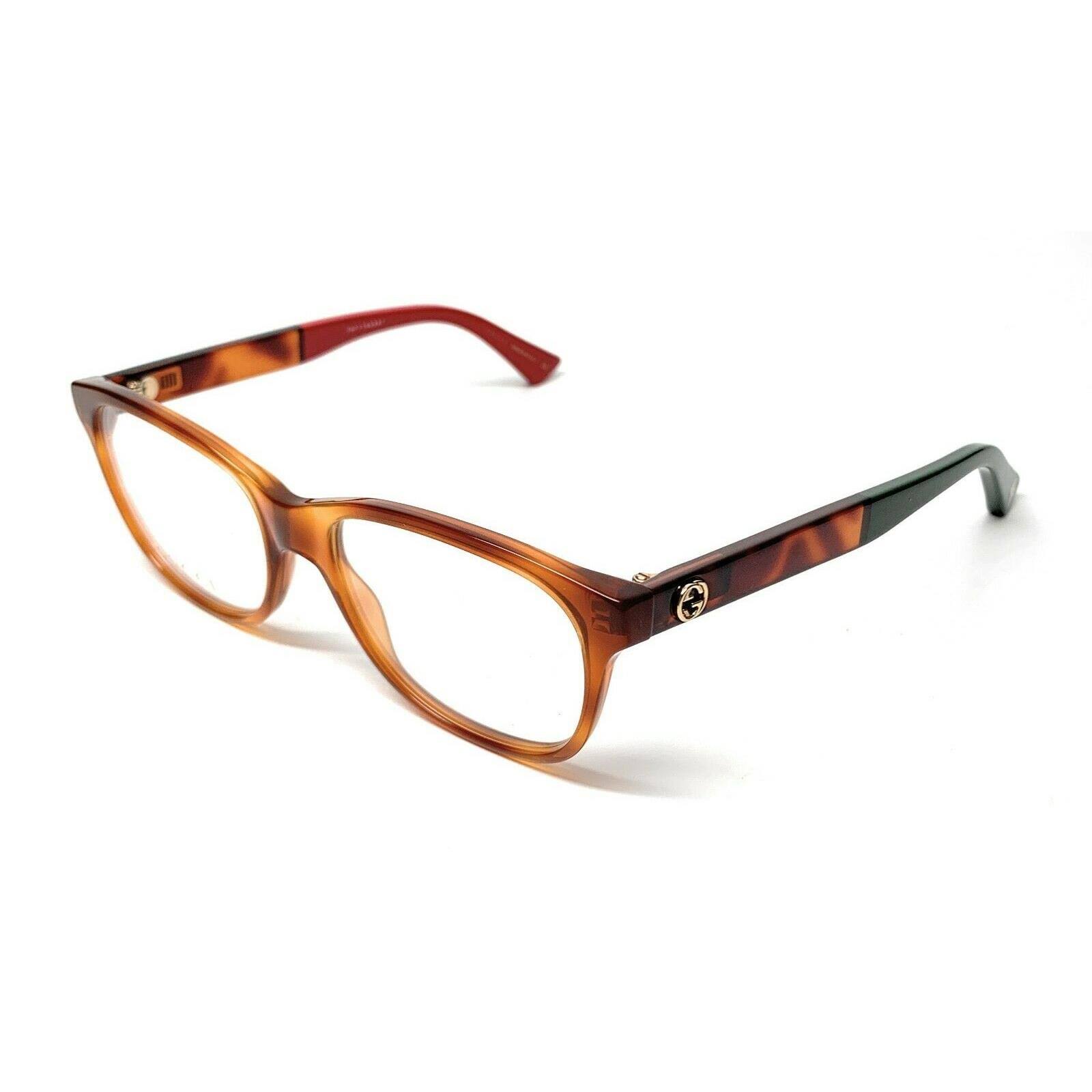 Gucci GG0166O Eyeglasses 002 Havana