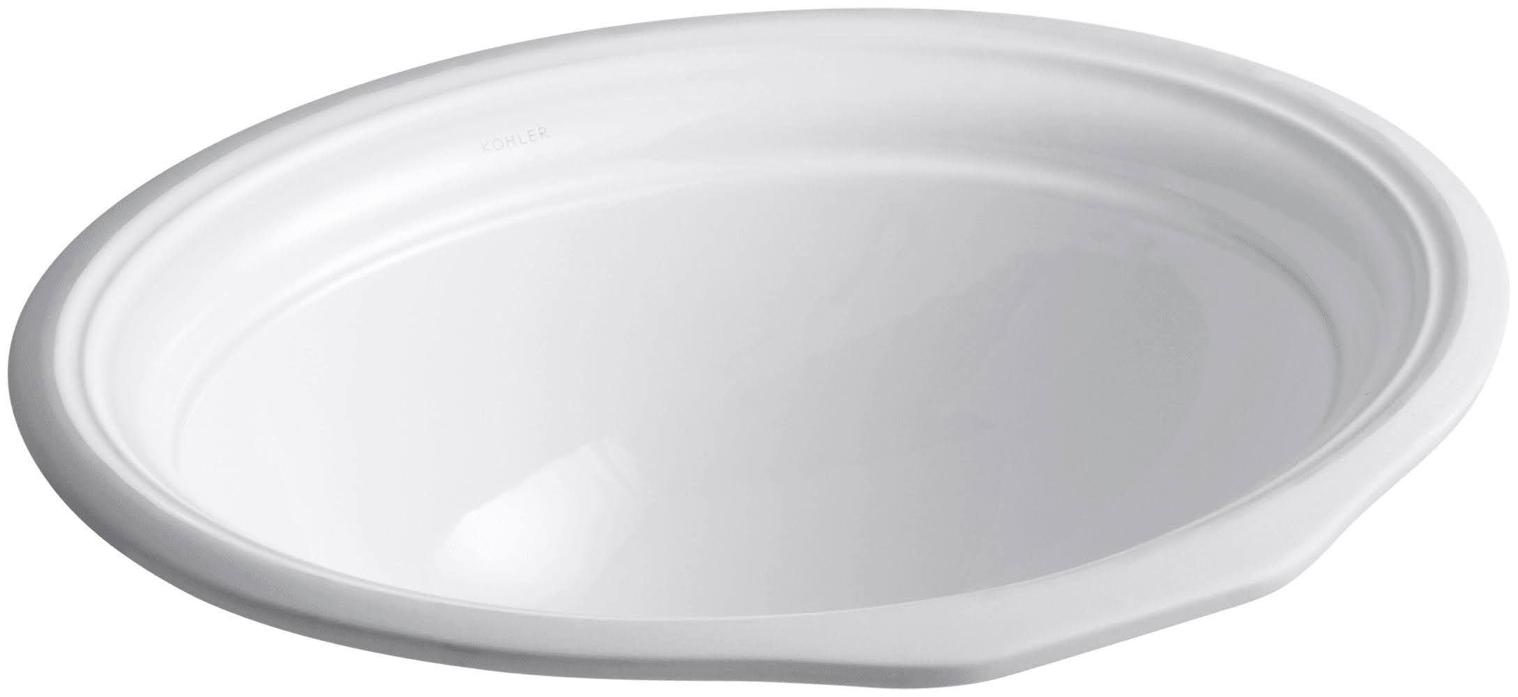 Kohler 2336-0 Devonshire 18-1/8x22 Undermount Bathroom Sink - White