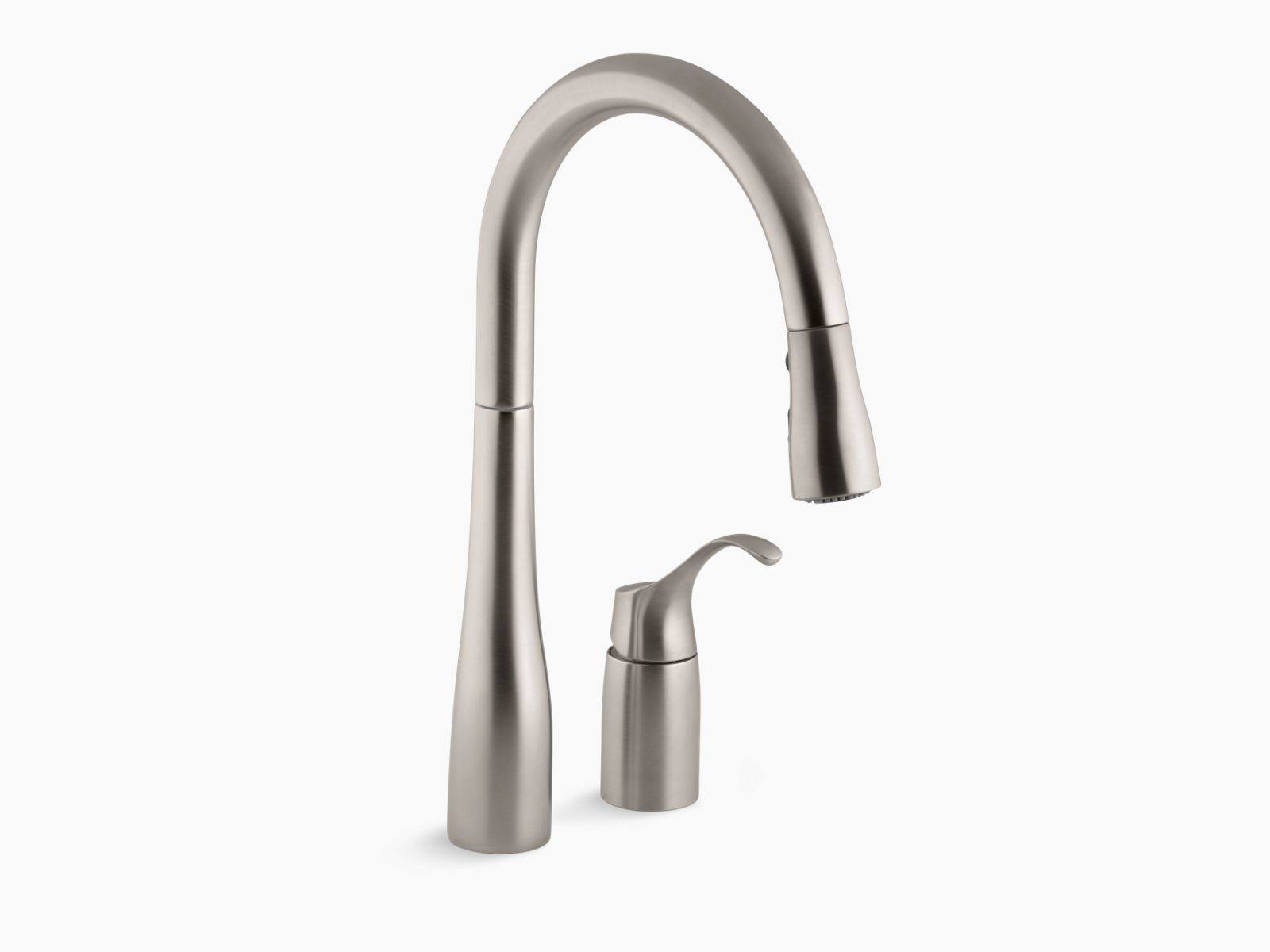 Kohler Simplice Pull-Down Kitchen Sink Faucet
