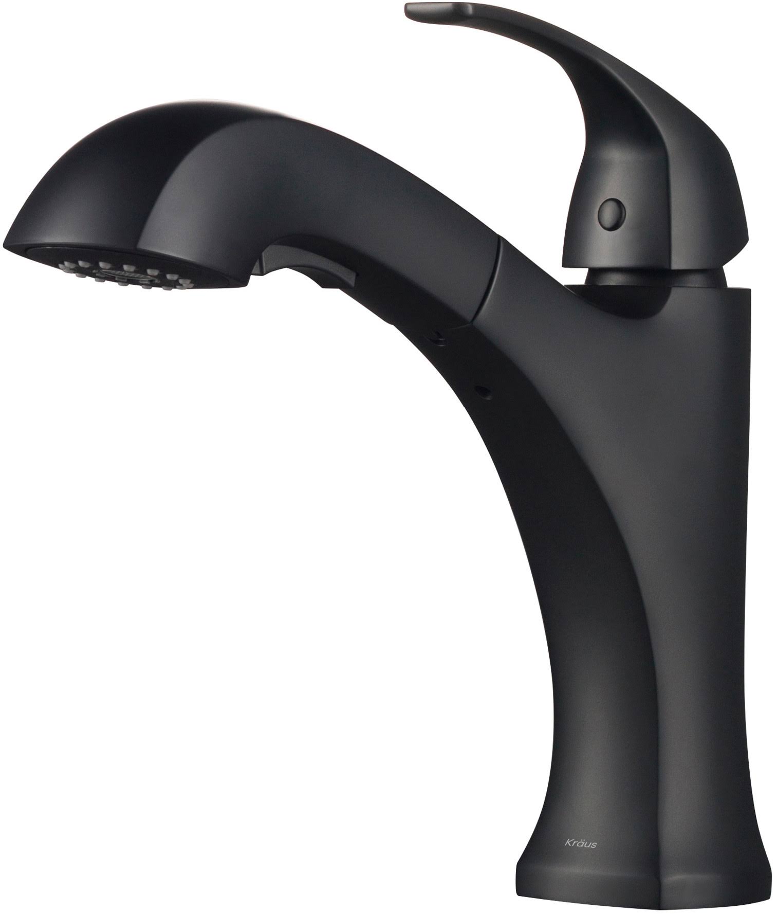 Kraus KPF-2252MB Oren Dual Function Kitchen Faucet, Matte Black/Pull-Out