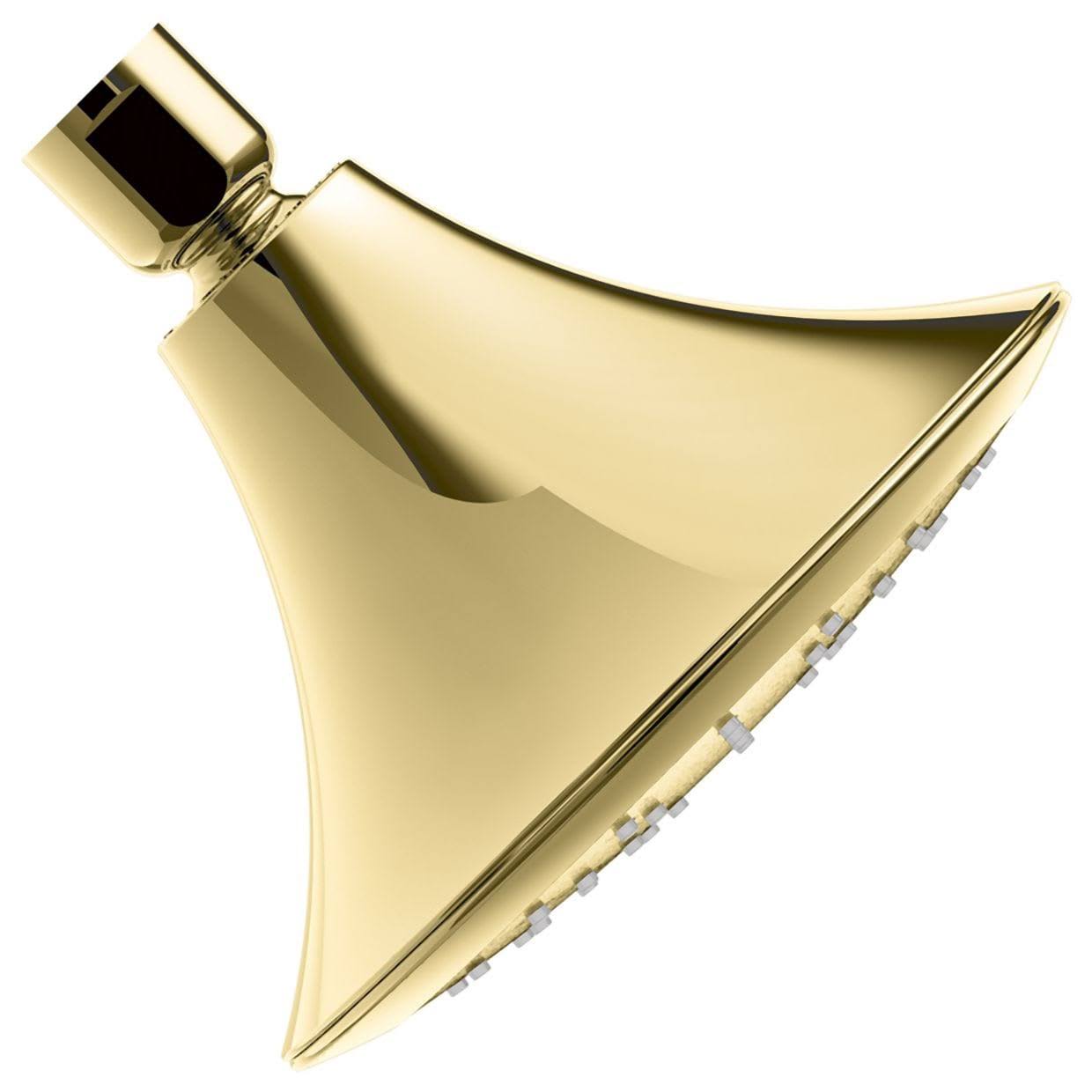 Kohler K-10327-G Forte 1.75 GPM Single Function Shower Head with - Vibrant Polished Brass