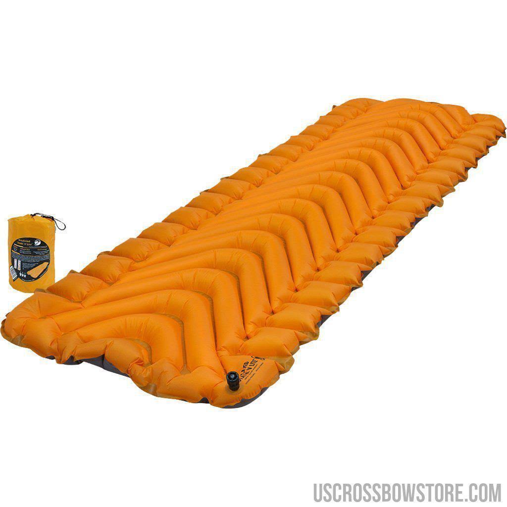 Klymit Insulated Static V Lite Sleeping Pad Mango Orange