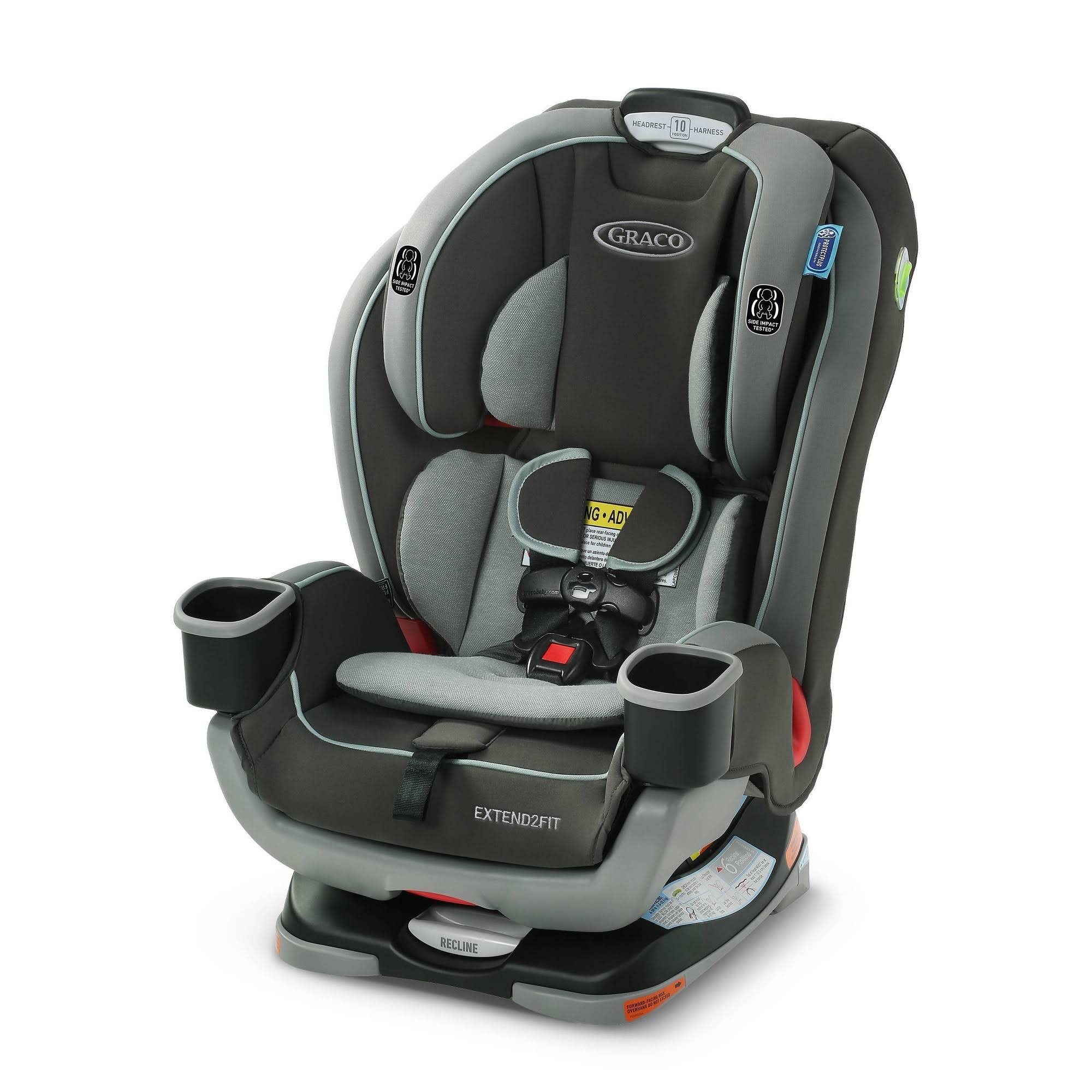 Graco - Extend2Fit 3-in-1 Convertible Car Seat, Bay Village