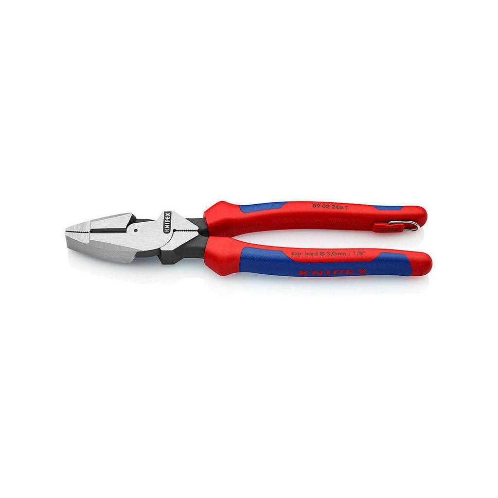 Knipex 09 02 240 T Lineman&s Pliers with Safety Lug
