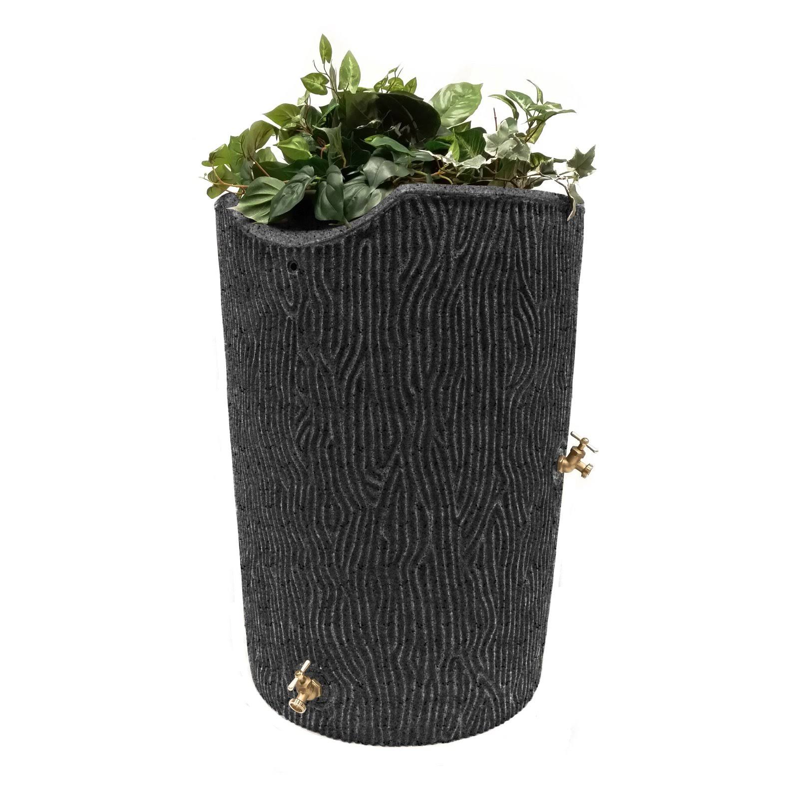 Impressions Bark 50 Gallon Rain Saver - Dark Granite - Good Ideas