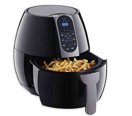 GoWISE USA GW22621 7-in-1 Programmable Air Fryer- Black
