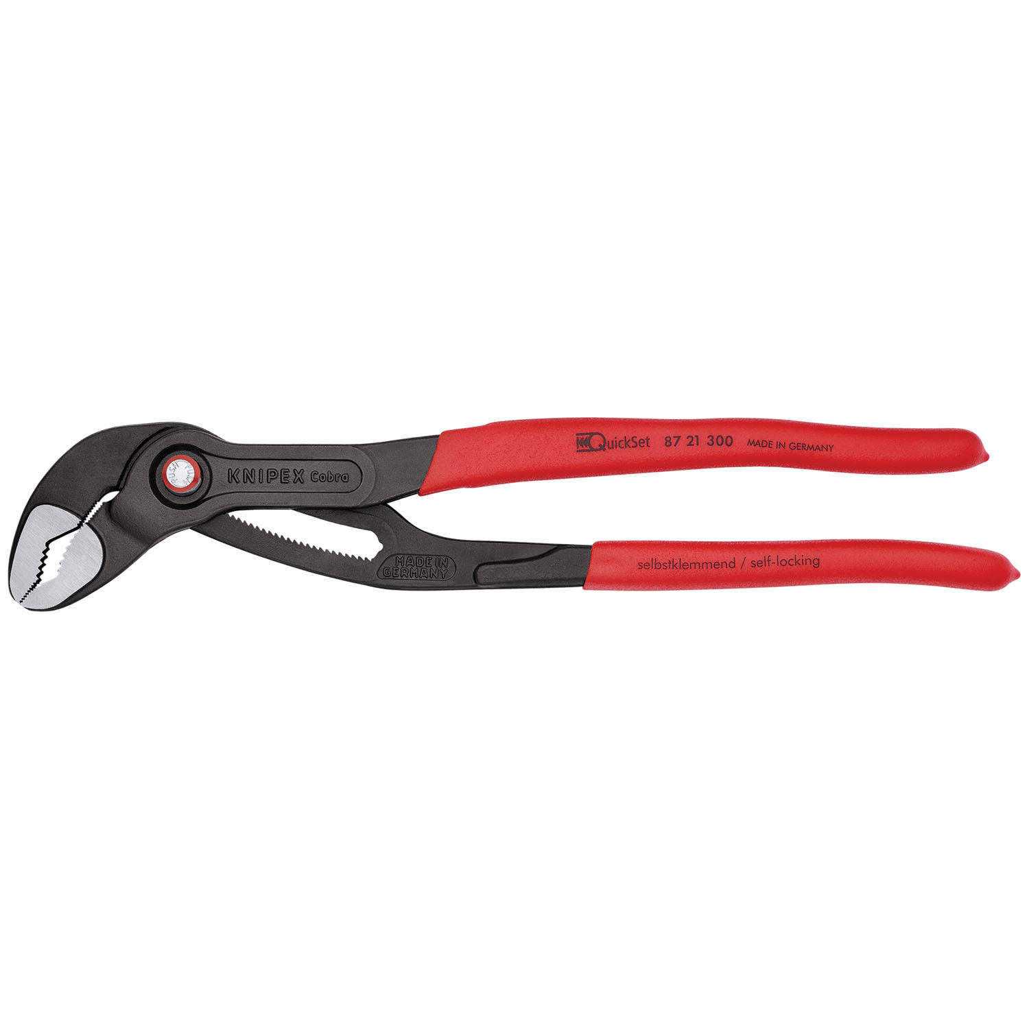 Knipex 8721300 12x22 Cobra Quickset Water Pump Pliers