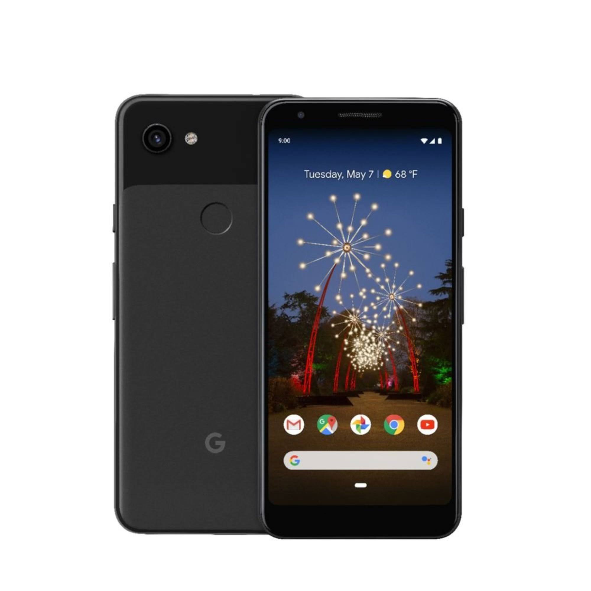Google Pixel 3A 64gb Gsm/cdma Unlocked Android Phone - Just Black