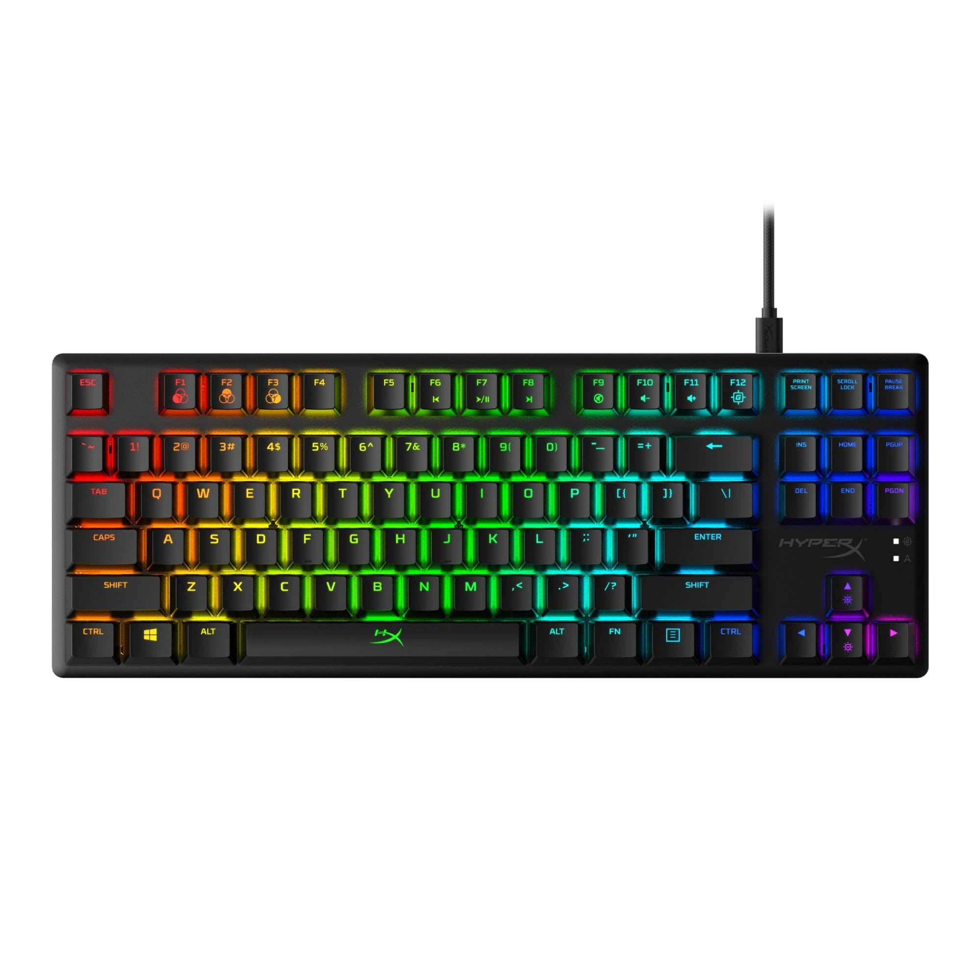 HyperX Alloy Origins Core Tenkeyless Mechanical Gaming Keyboard - HyperX Aqua