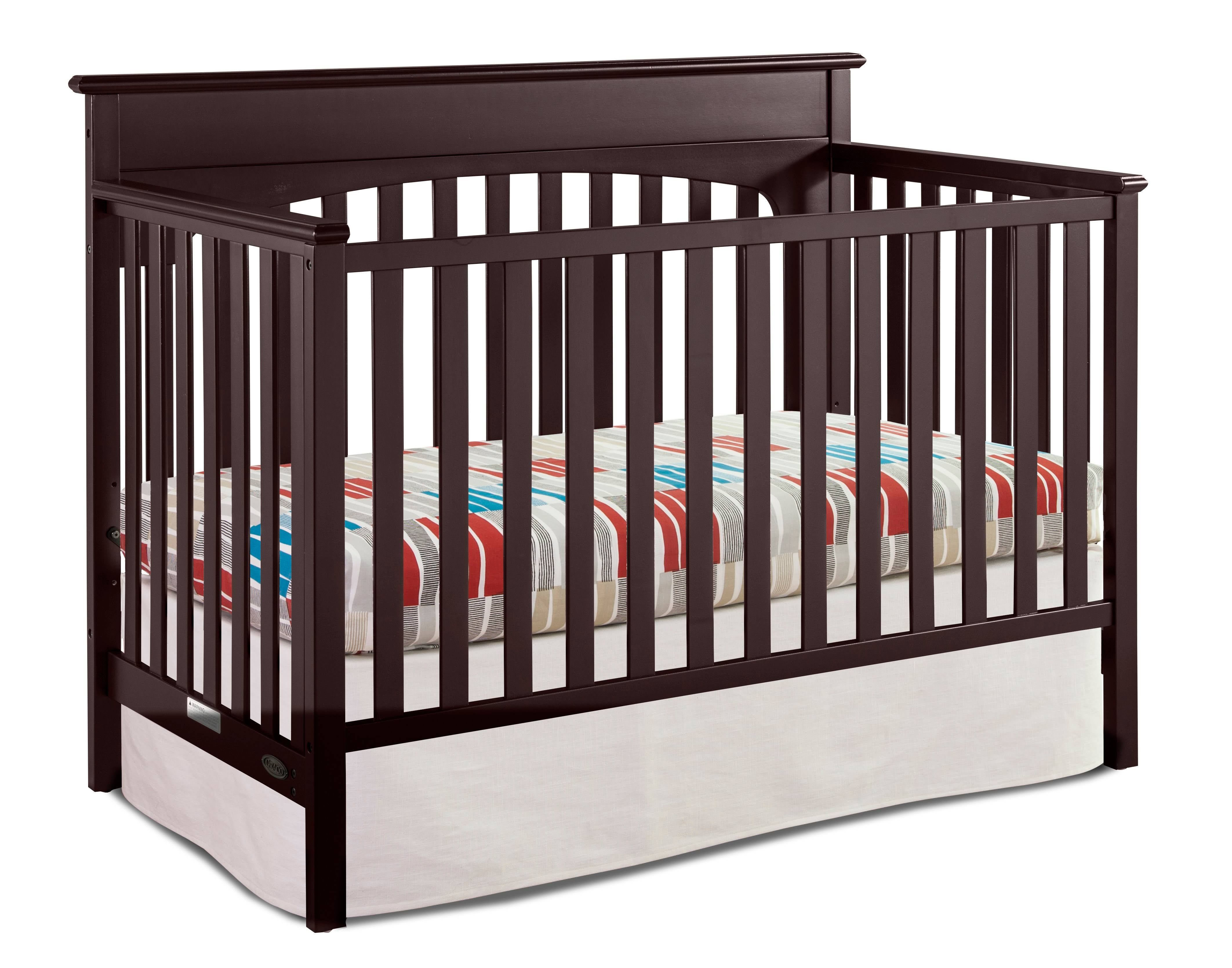 Graco Lauren 4 in 1 Convertible Crib Espresso