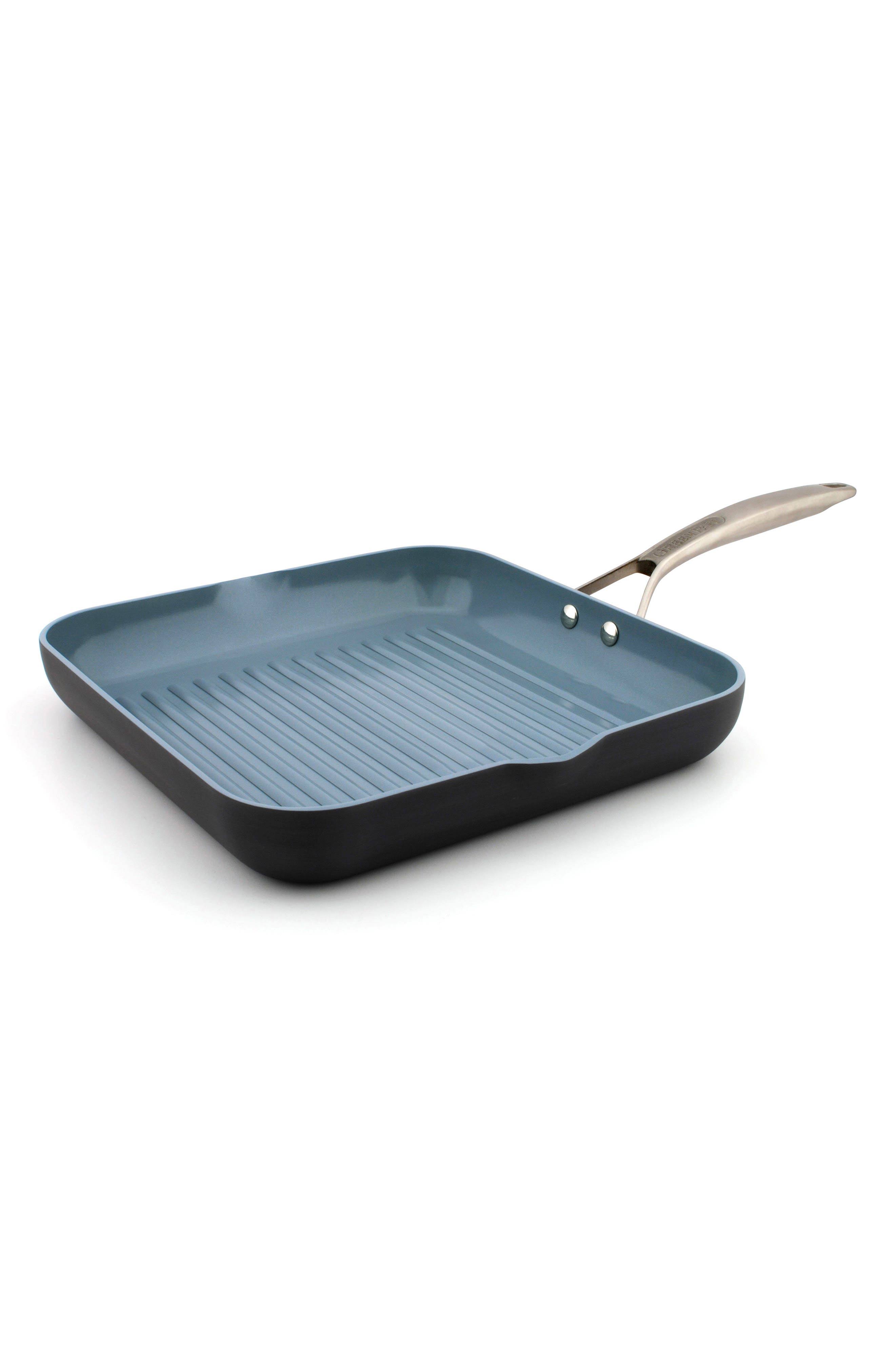 GreenPan Paris Pro 11x22 Ceramic Non-Stick Square Grill Pan