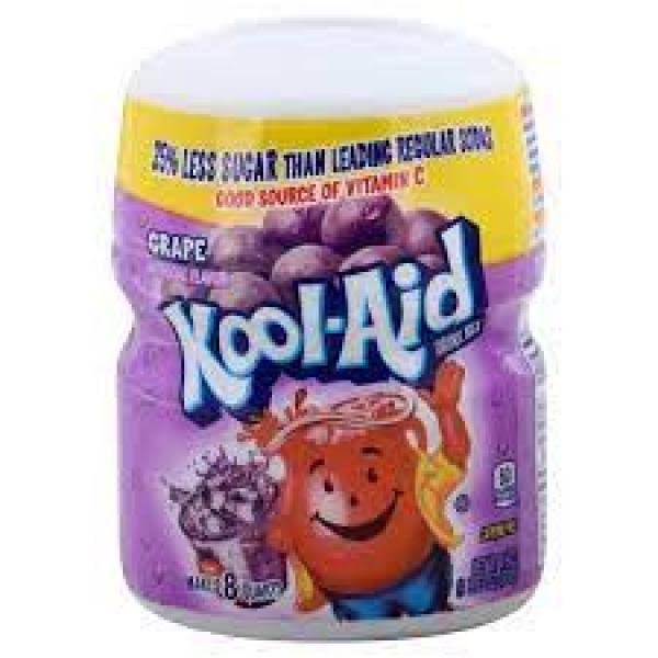 Kraft Nabisco Kool Aid Grape Beverage - 19 Oz. (Case of 12)