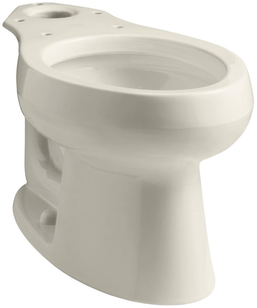 Kohler K-4198-47 Wellworth Elongated Toilet Bowl Almond