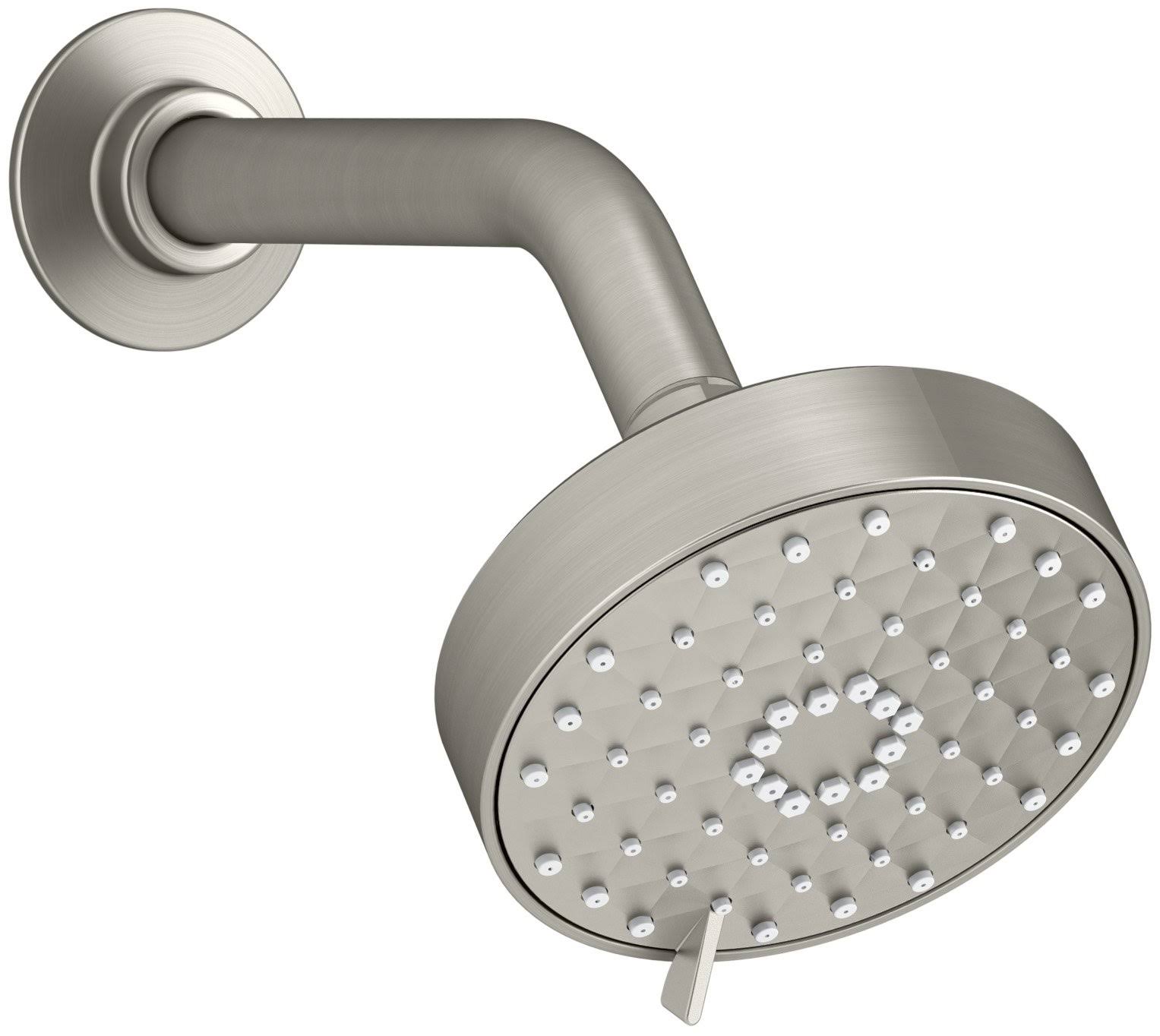 Kohler K-72419 Awaken G110 2.0 GPM Multifunction Showerhead Vibrant Brushed Nickel