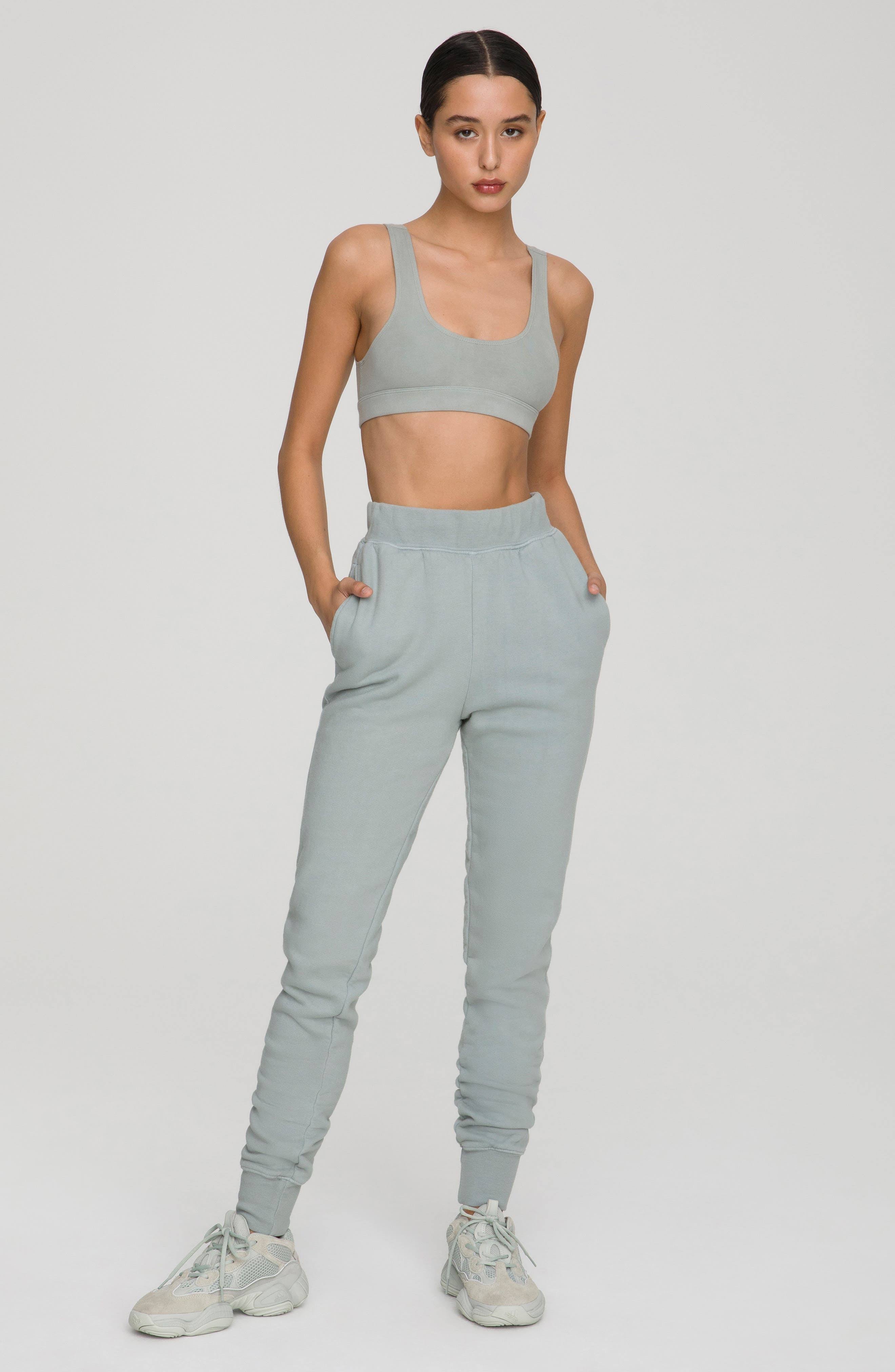 Women&s Good Waist Jogger in Quarry Size 3 | Good American