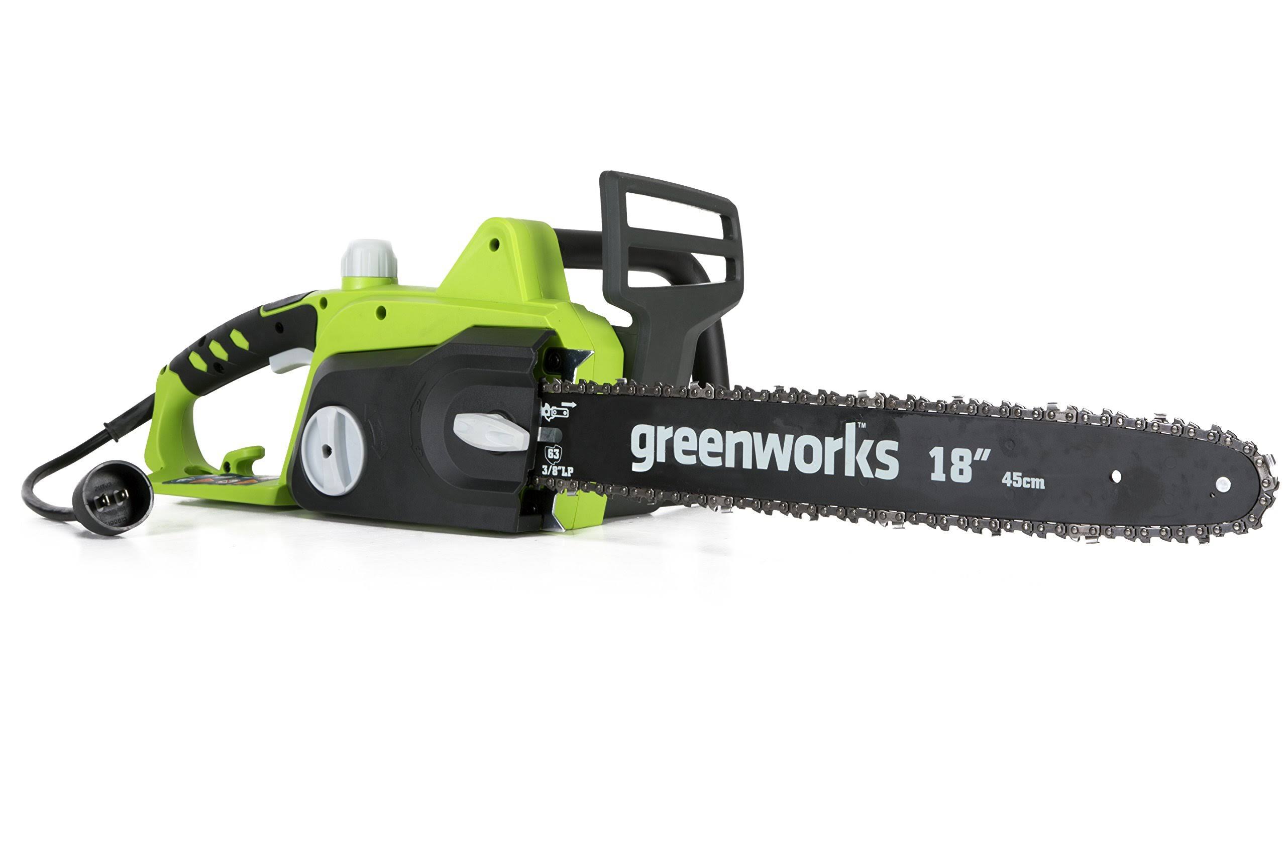 Greenworks 20332 14.5 Amp 18-inch Corded Chainsaw