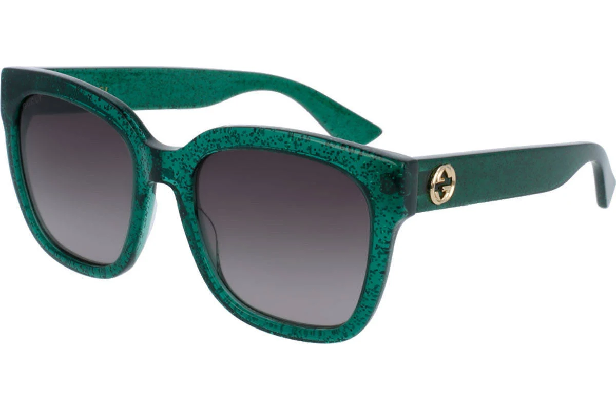 Gucci GG0034S Sunglasses - Green (007)
