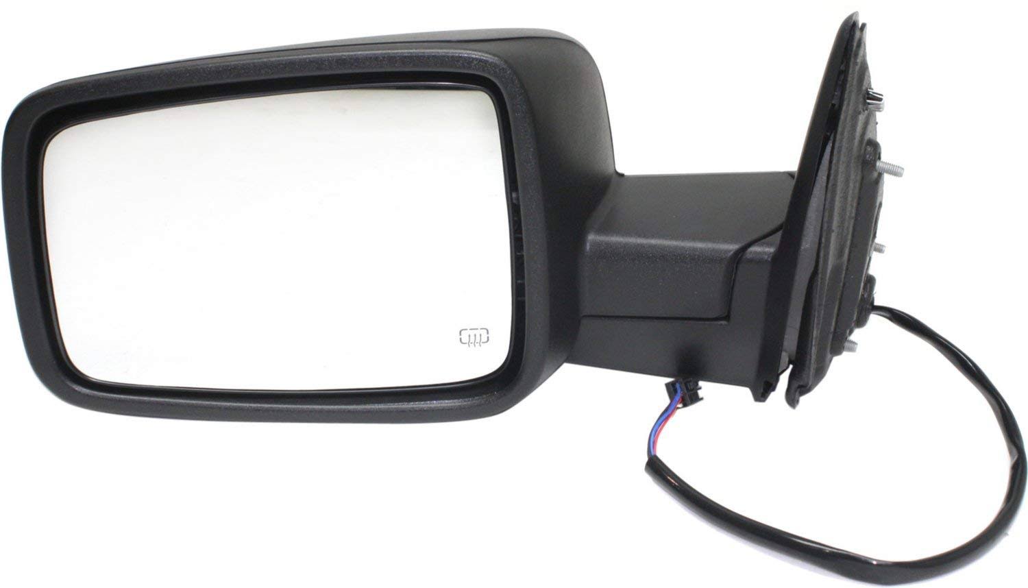 Replacement 2014 Ram 1500 Kool Vue MIRROR. Driver SIDE, Textured Black