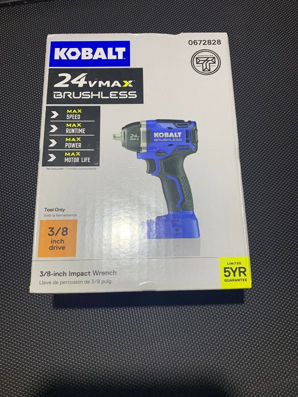 Kobalt 24-Volt Max 1/2-in Drive Cordless Impact Wrench
