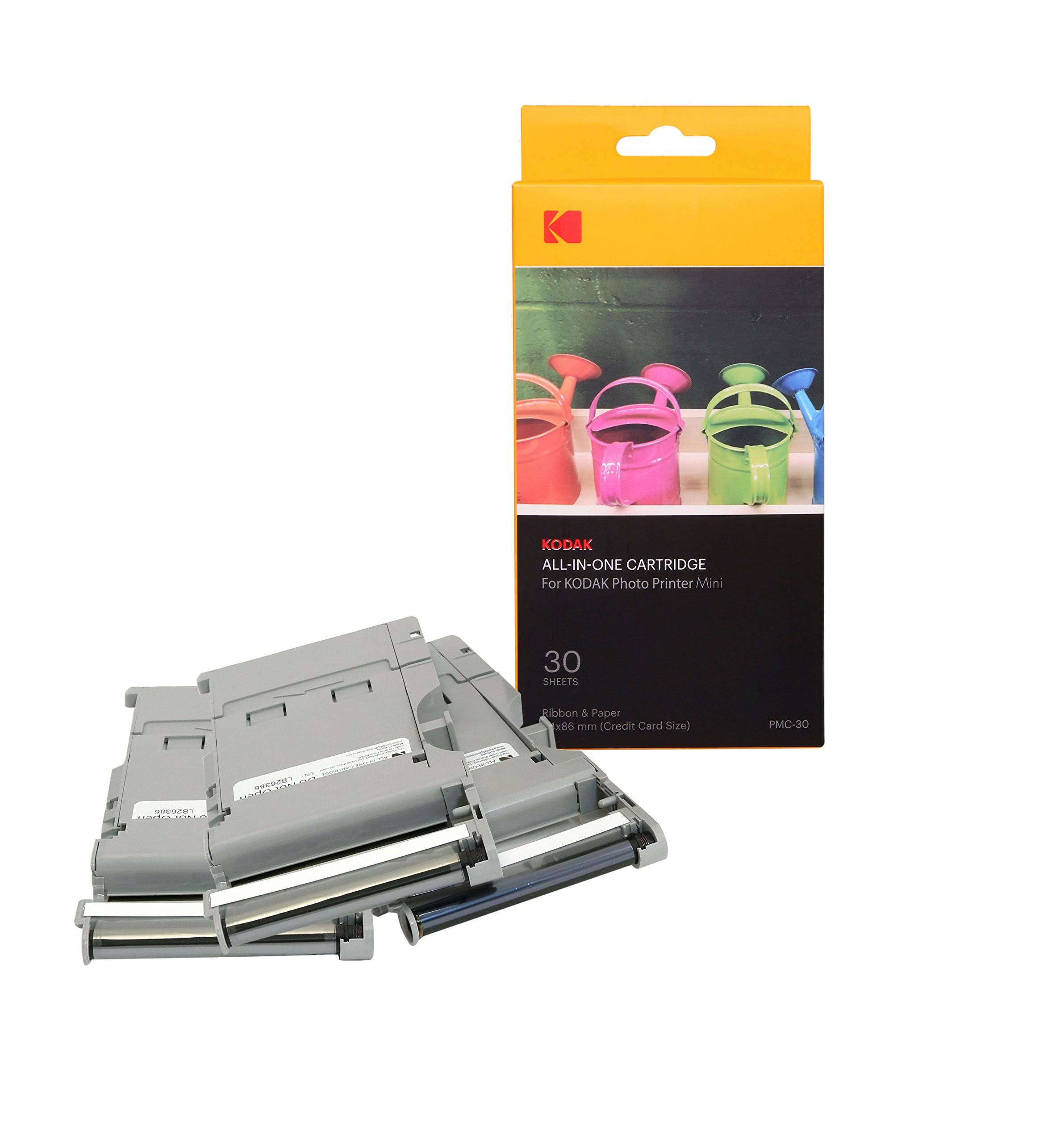 Kodak PMC-30 Photo Printer Mini Cartridge, 30 Sheets