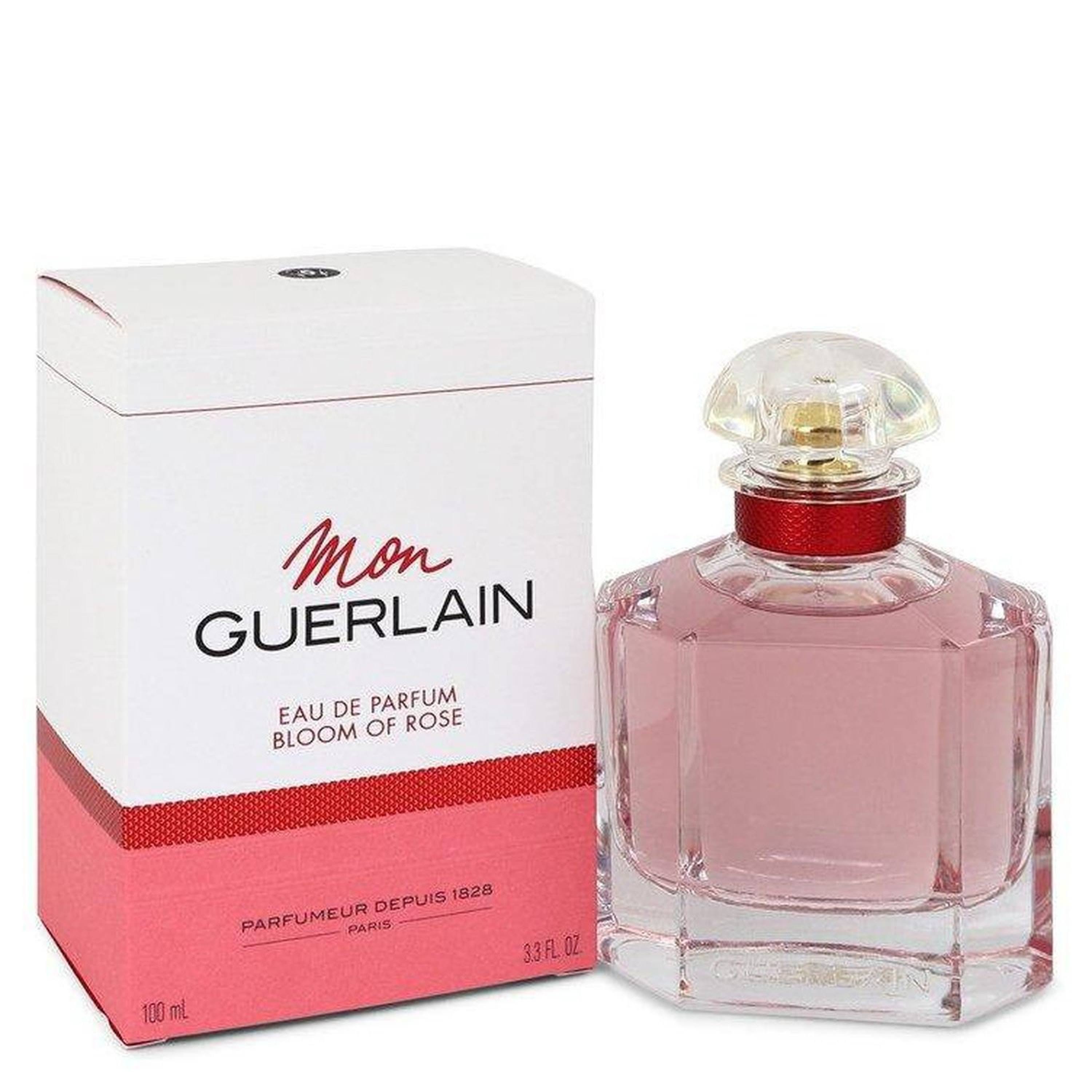 Mon Guerlain Bloom of Rose Eau De Parfum Spray by Guerlain 3.3 oz