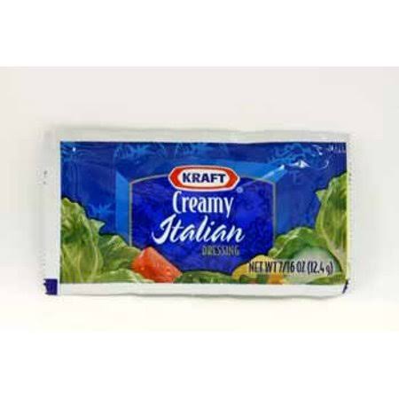 200 Packs : Kraft Creamy Italian Dressing
