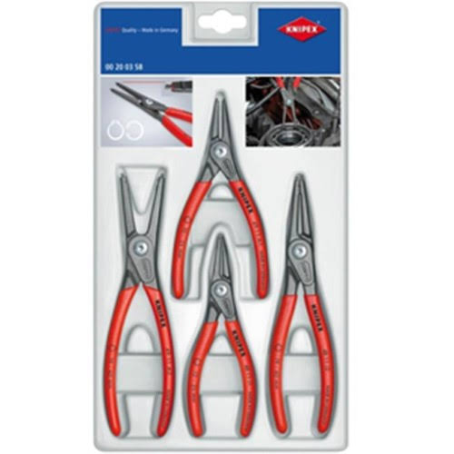 Knipex 4 Piece Circlip Pliers Set Kx002003sb