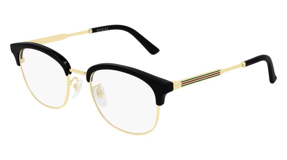 Gucci GG0590OK 001 52 Eyeglasses - Gold