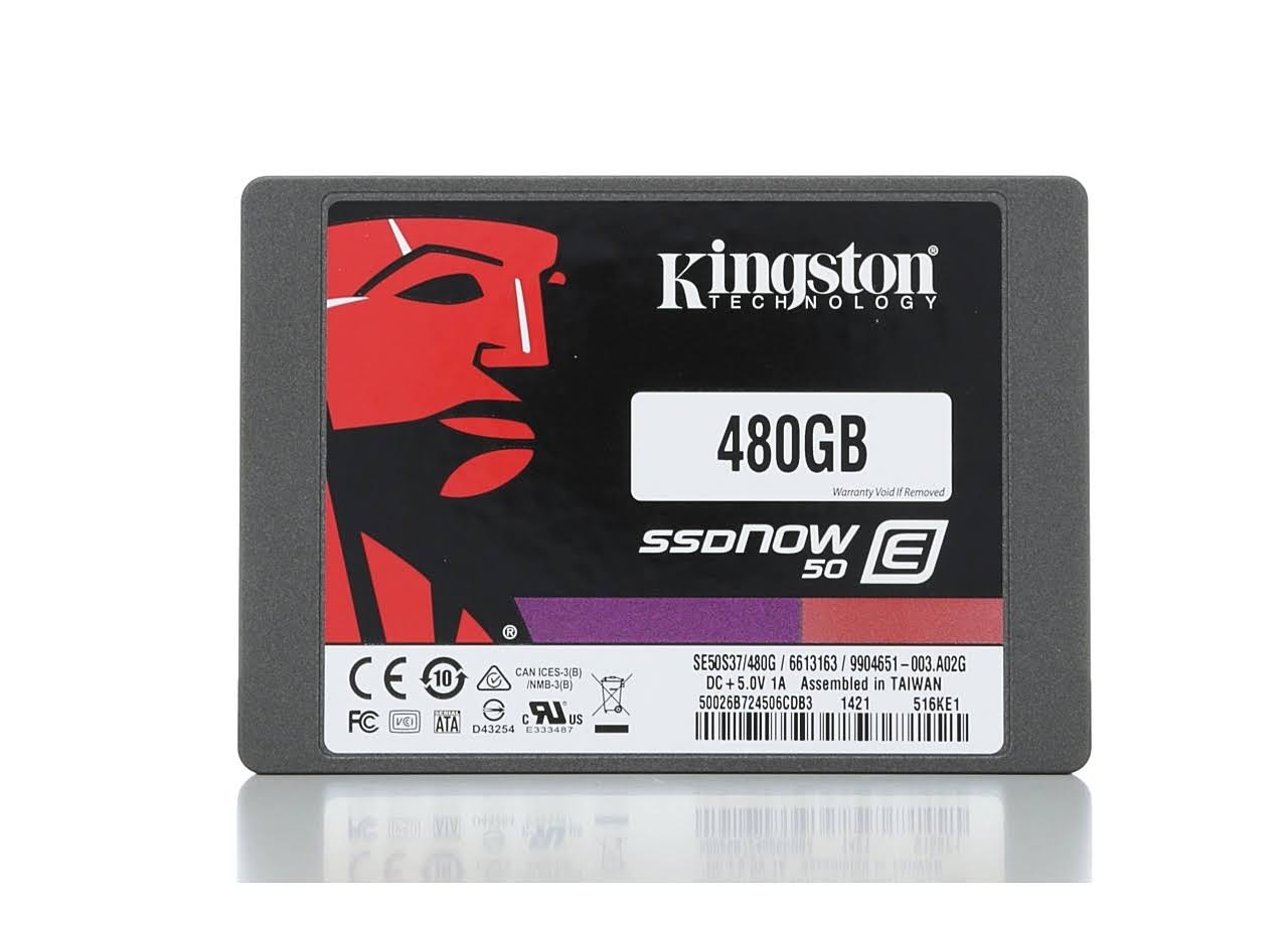 Kingston SSDNow E50 (480GB) SATA 3 2.5 inch Solid State Drive