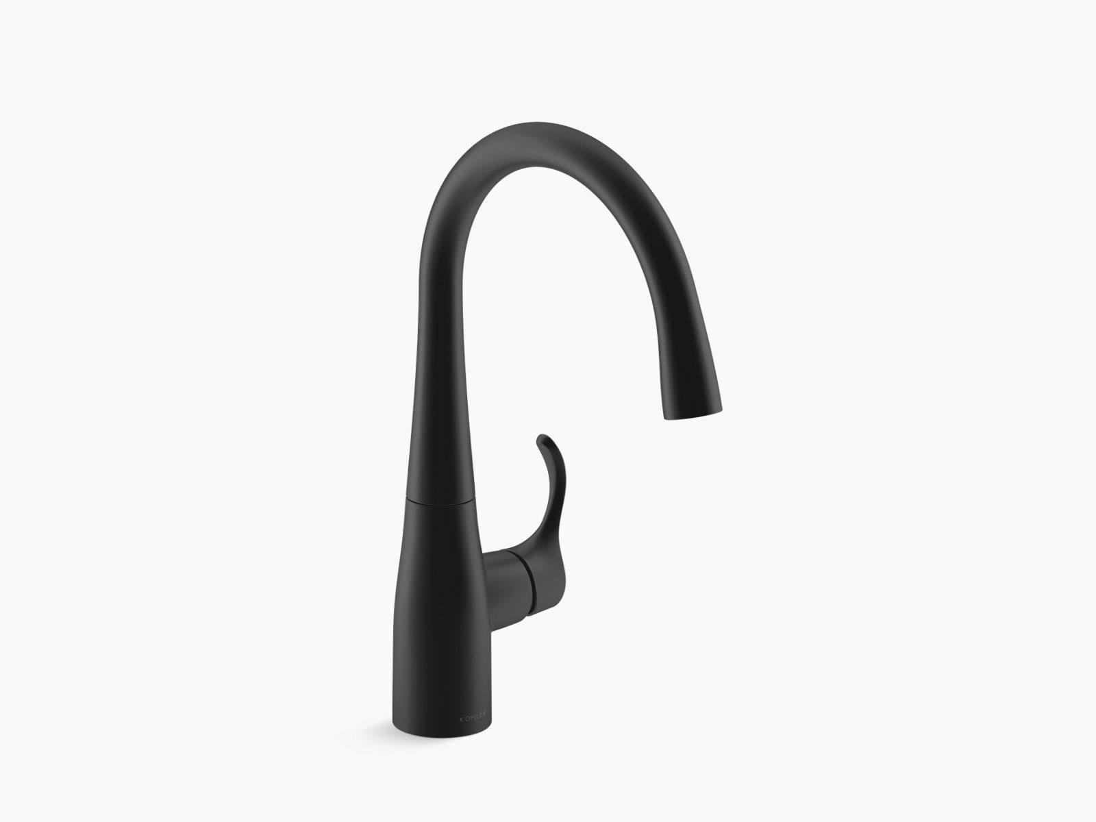 Kohler K-22034-BL Simplice Bar Sink Faucet Matte Black