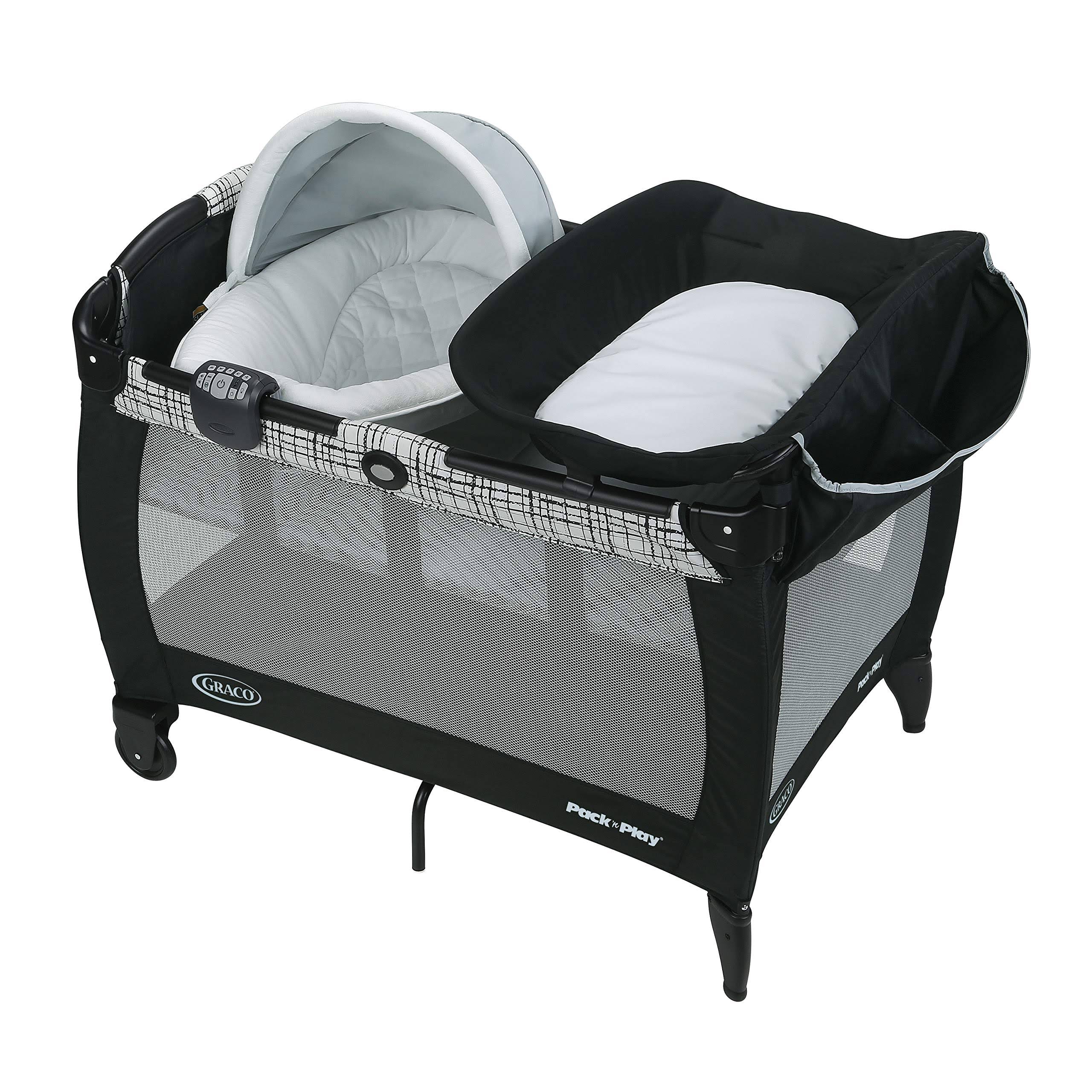Graco Pack &n Play Newborn Napper Playard with Soothe Surround Technology