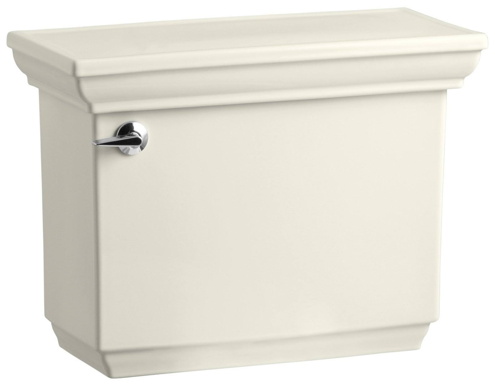 KOHLER K-4642-96 Memoirs Stately 1.6 GPF Toilet Tank, Biscuit