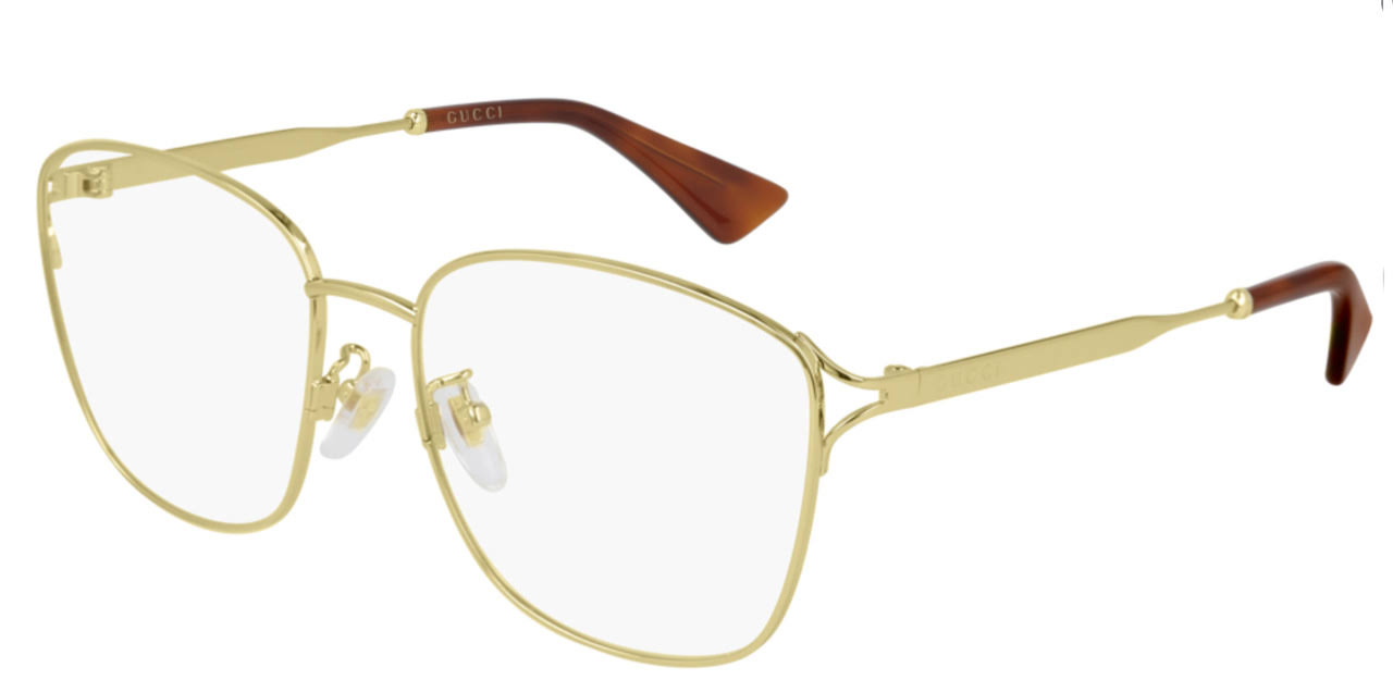 Gucci GG0819OA 001 Glasses Gold 56mm