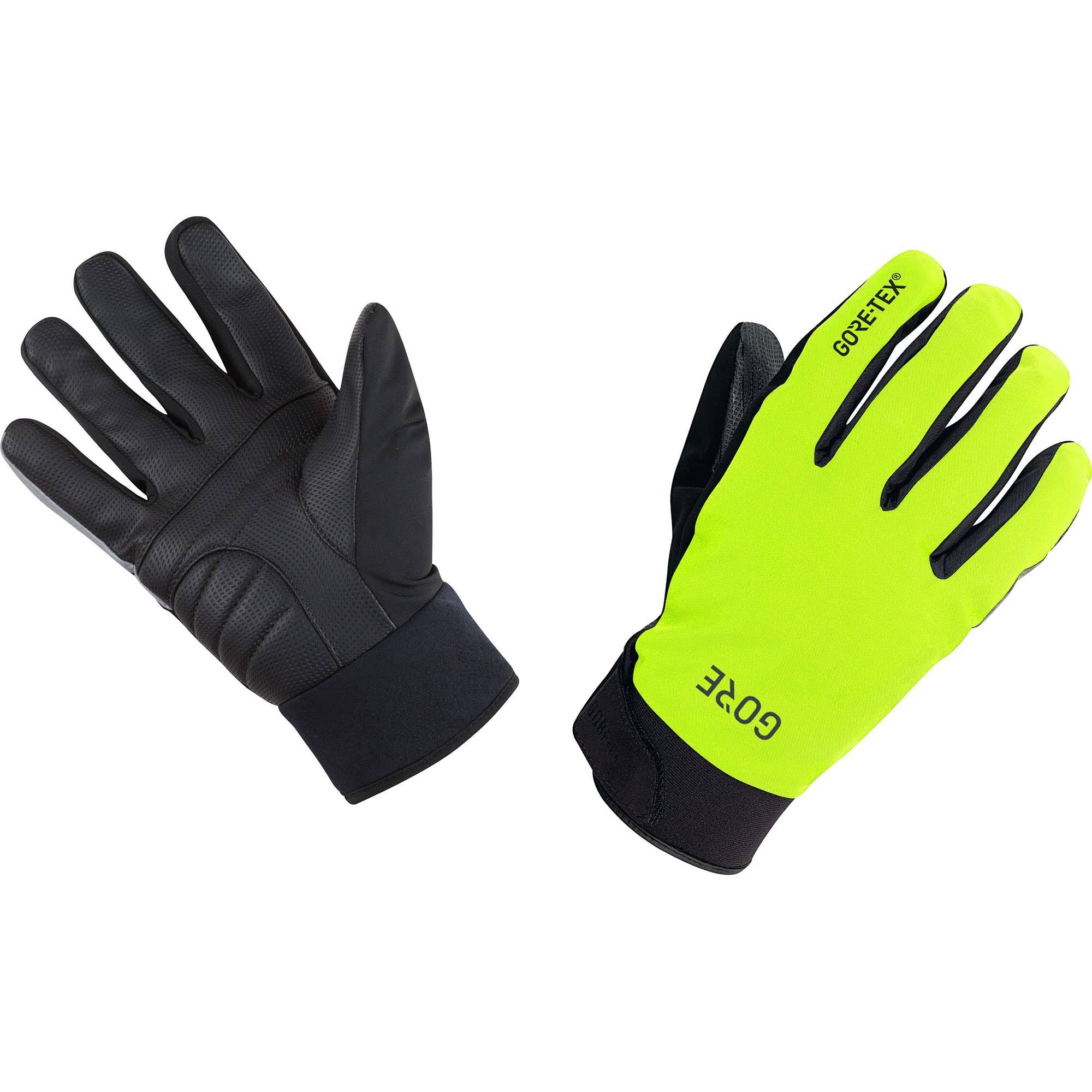 Gore Wear Thermo GORE-TEX Gloves - Fluorescent Yellow/ Black, XXL