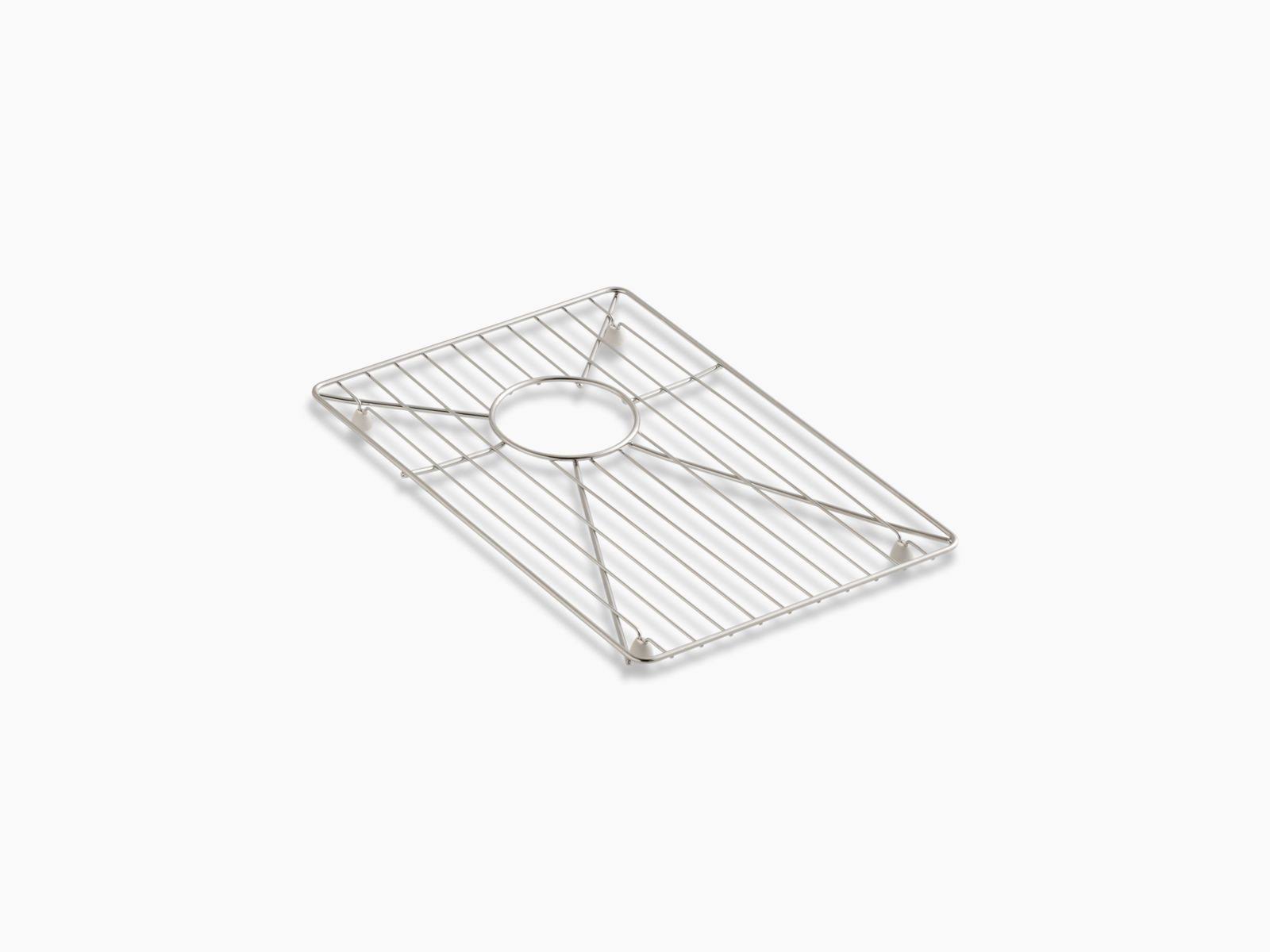 KOHLER K-6477-ST Vault Bottom Basin Rack for 36 In. Offset Apron-Front Sink, Stainless Steel