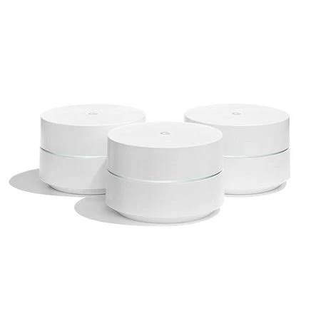 Google Wifi Ac1200 Dual-Band Mesh Wi-Fi System, 3 Pack - White