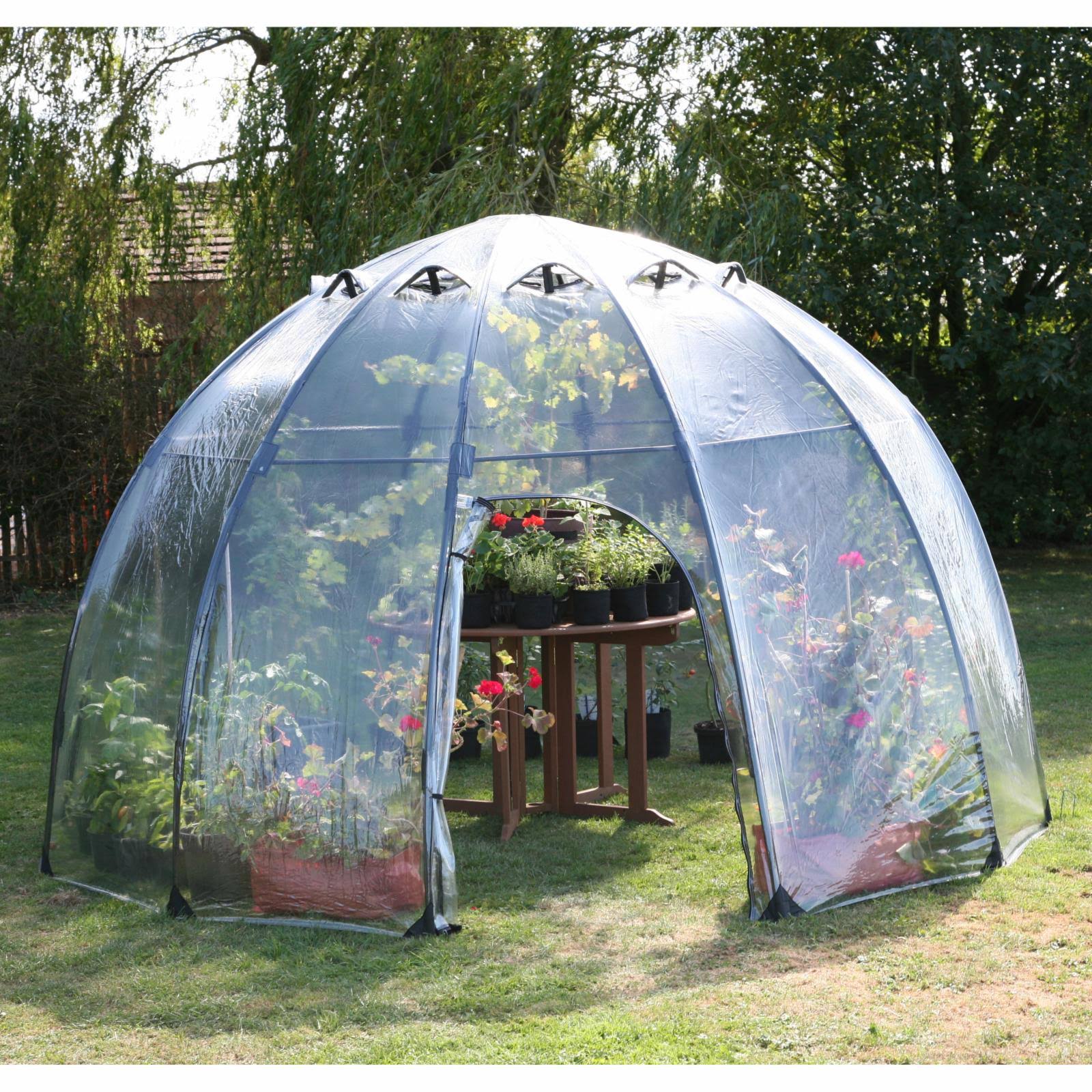 Tierra Garden Haxnicks Garden Sunbubble Greenhouse, Size: Standard