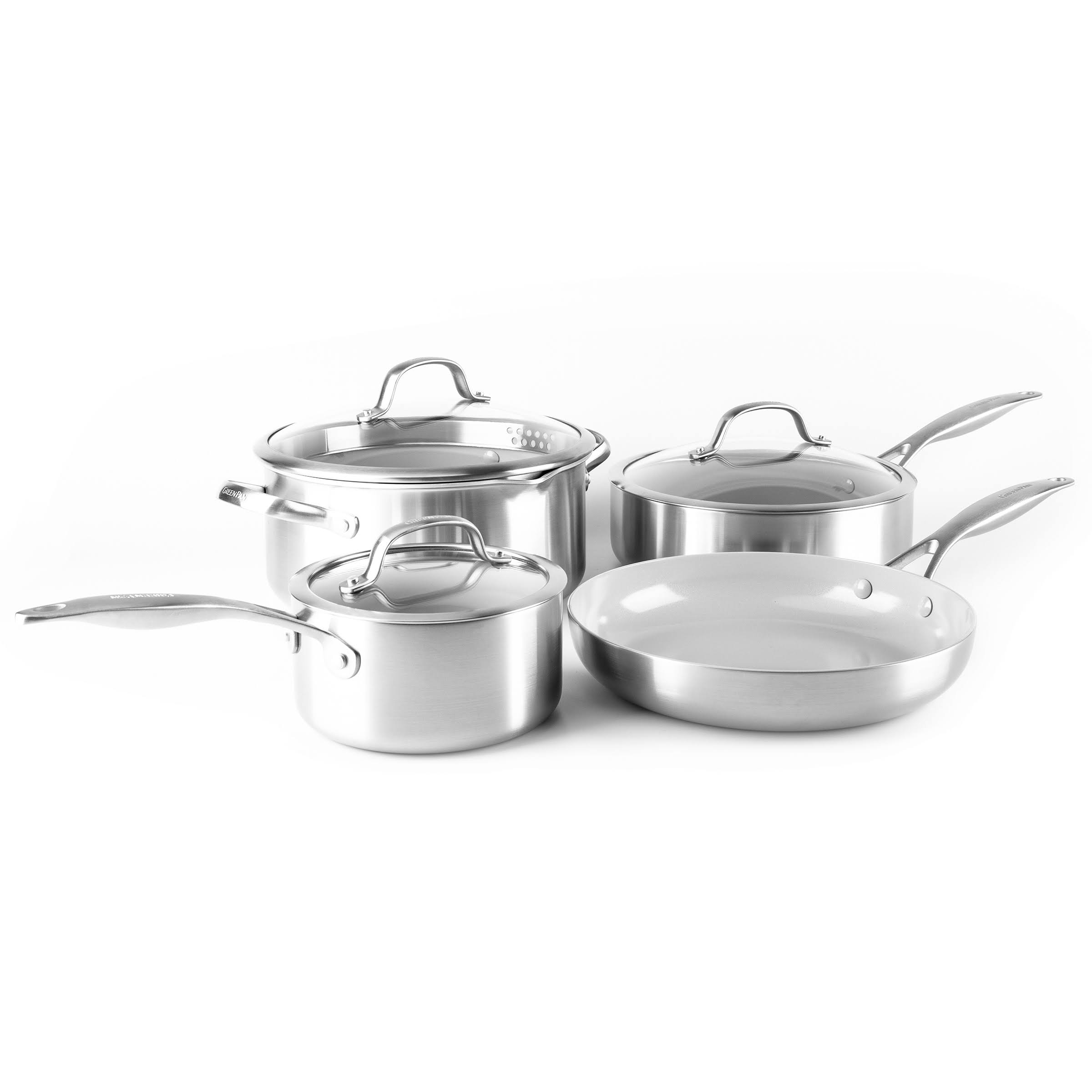 Greenpan Venice Pro Collection Cookware, 7-Piece Set