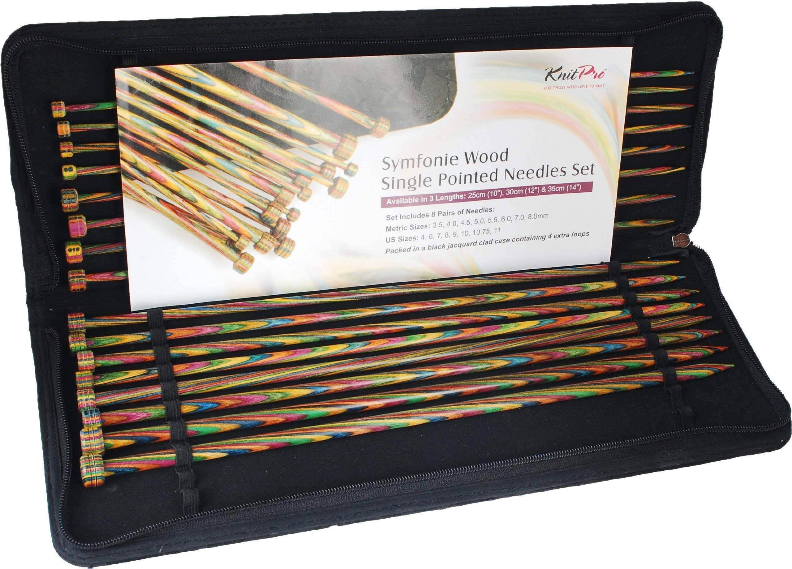 KnitPro Symfonie Single Pointed Needle Set 30 cm