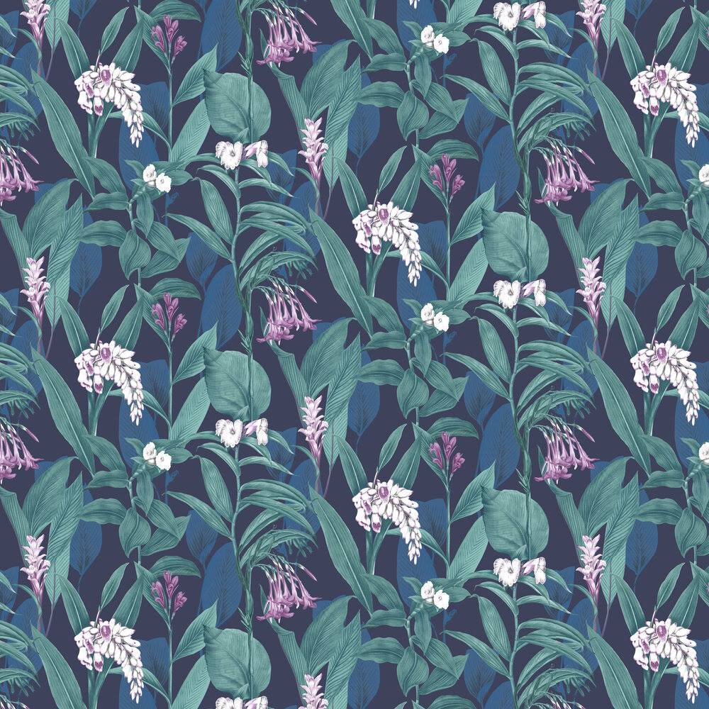 Graham u0026 Brown Botanical Midnight Wallpaper