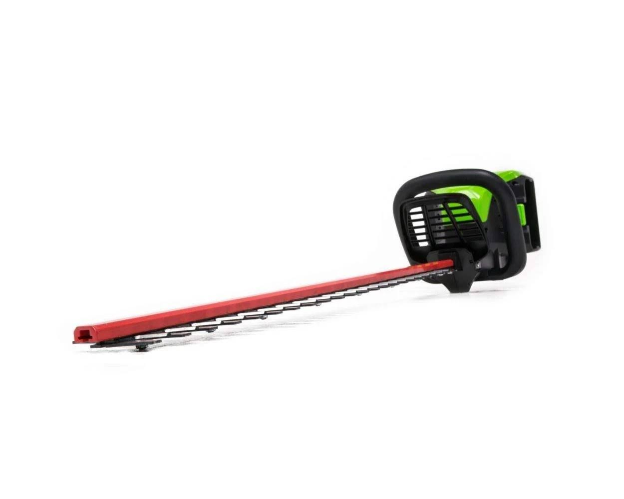 Greenworks Pro 60-Volt Max 24-in Dual Cordless Electric Hedge Trimmer Ht60b00
