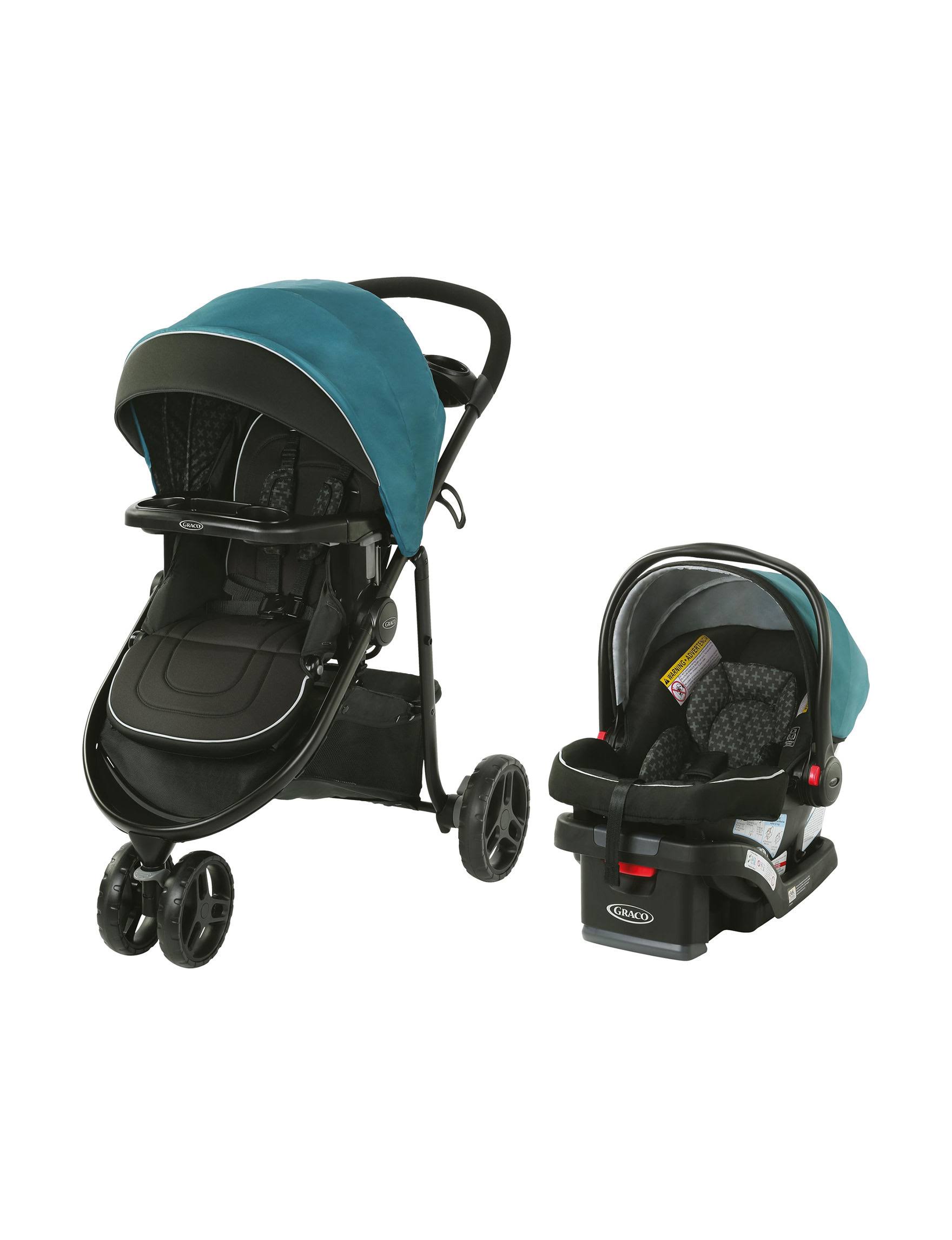 Graco Baby Modes 3 Lite DLX Travel System Stroller | Car Seat Stroller, Remi