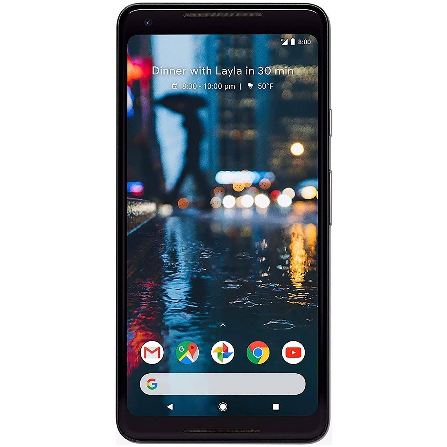 Google Pixel 2 5.0” Display 64GB/4GB GSM/CDMA Unlocked Smartphone, Just Black