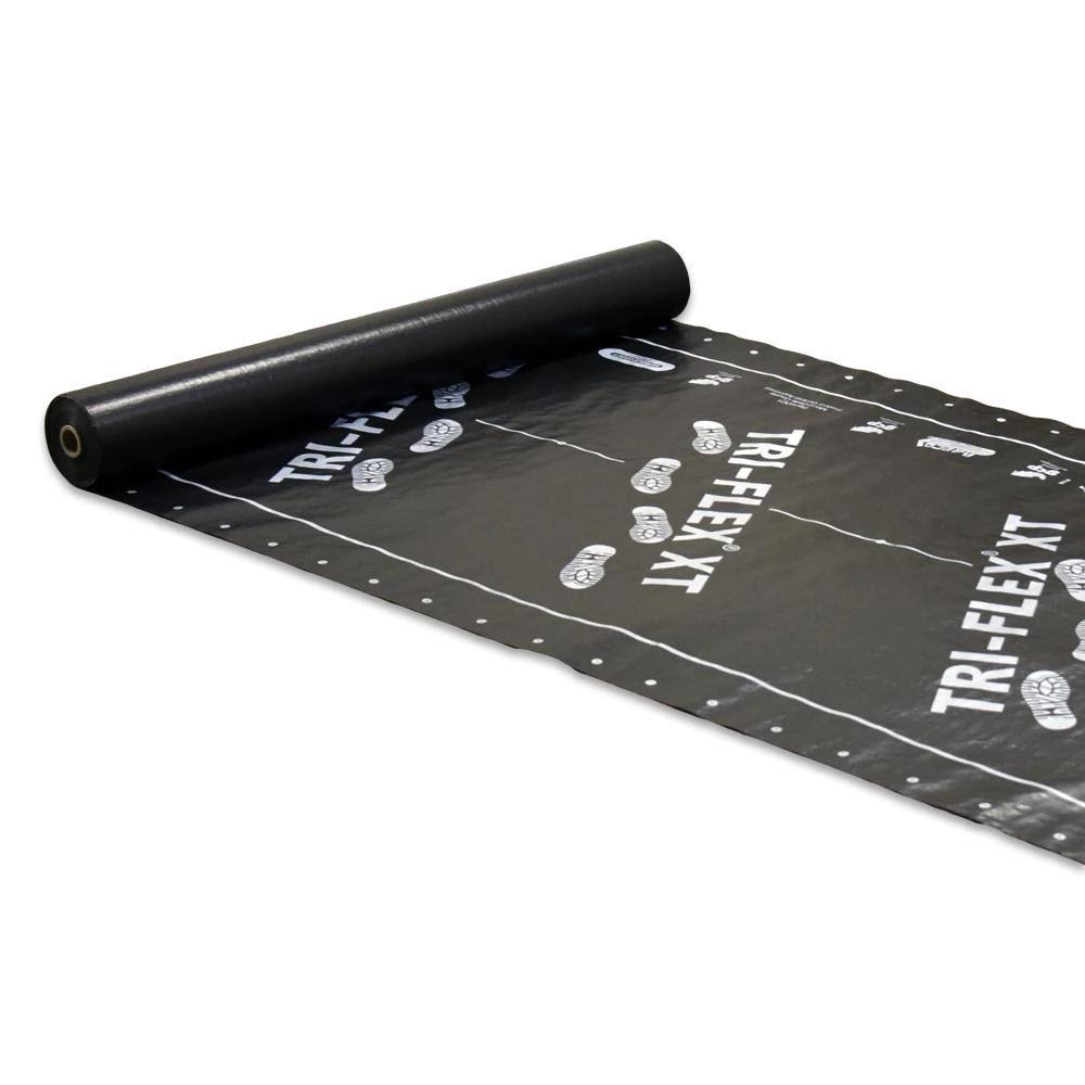Tri-Flex XT 48 in. x 250 ft. Black Synthetic Roll Roofing Underlayment