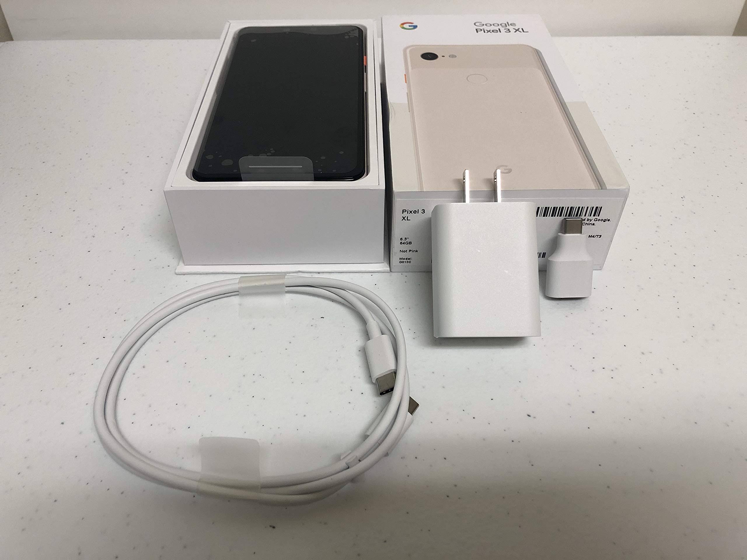 Google Pixel 3 XL Unlocked GSM/CDMA - US Warranty (Not Pink, 64GB)