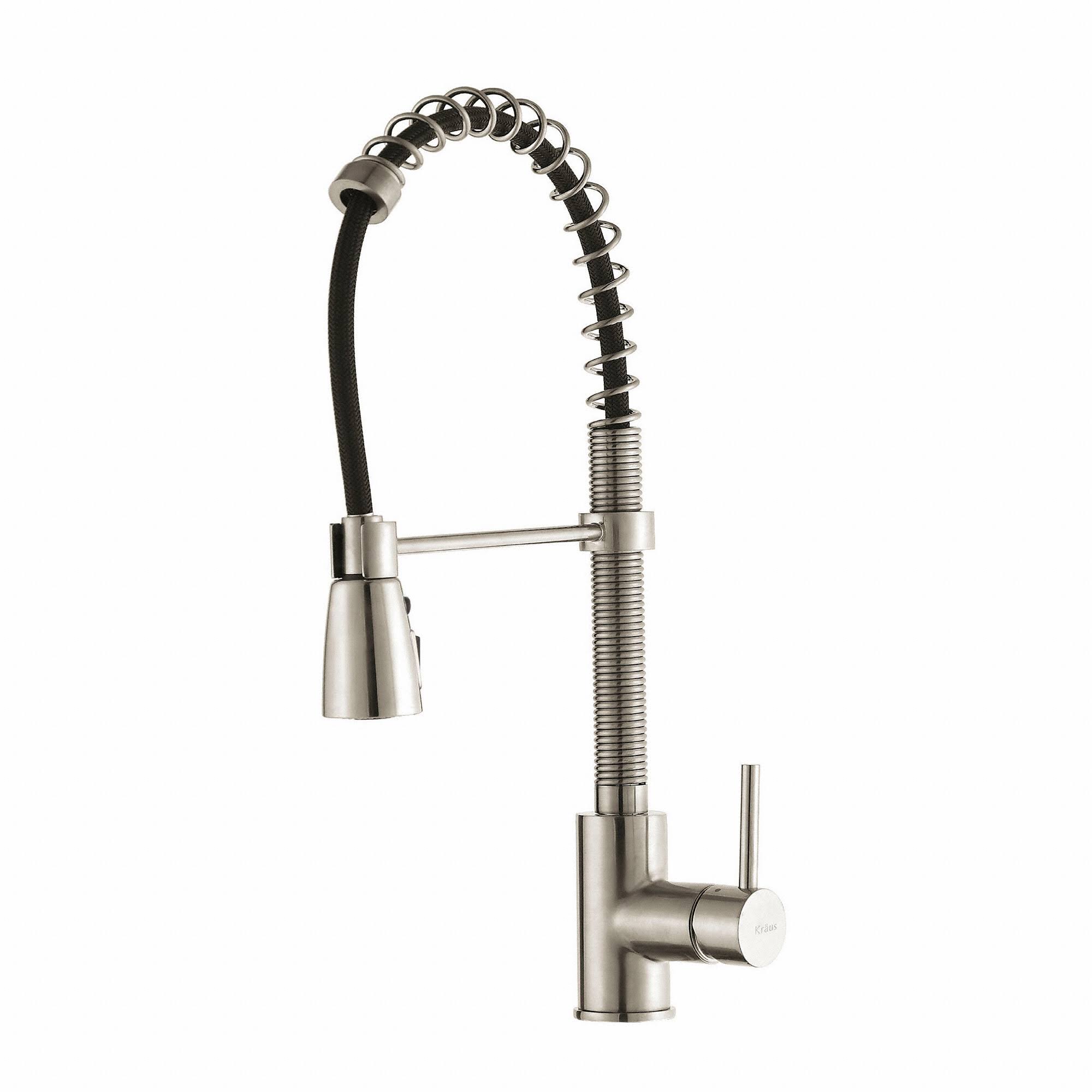 Kraus KPF-1612SS Stainless Steel Pull Down Kitchen Faucet