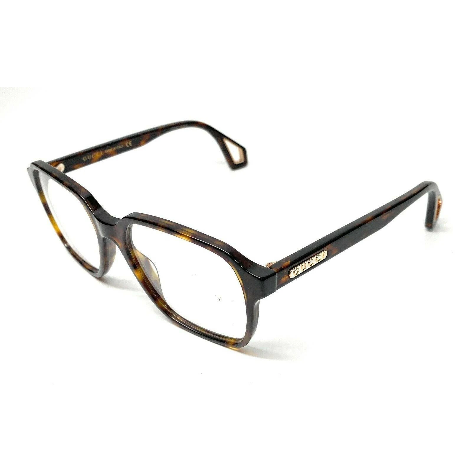 Gucci GG0469O 002 Havana Square Eyeglasses
